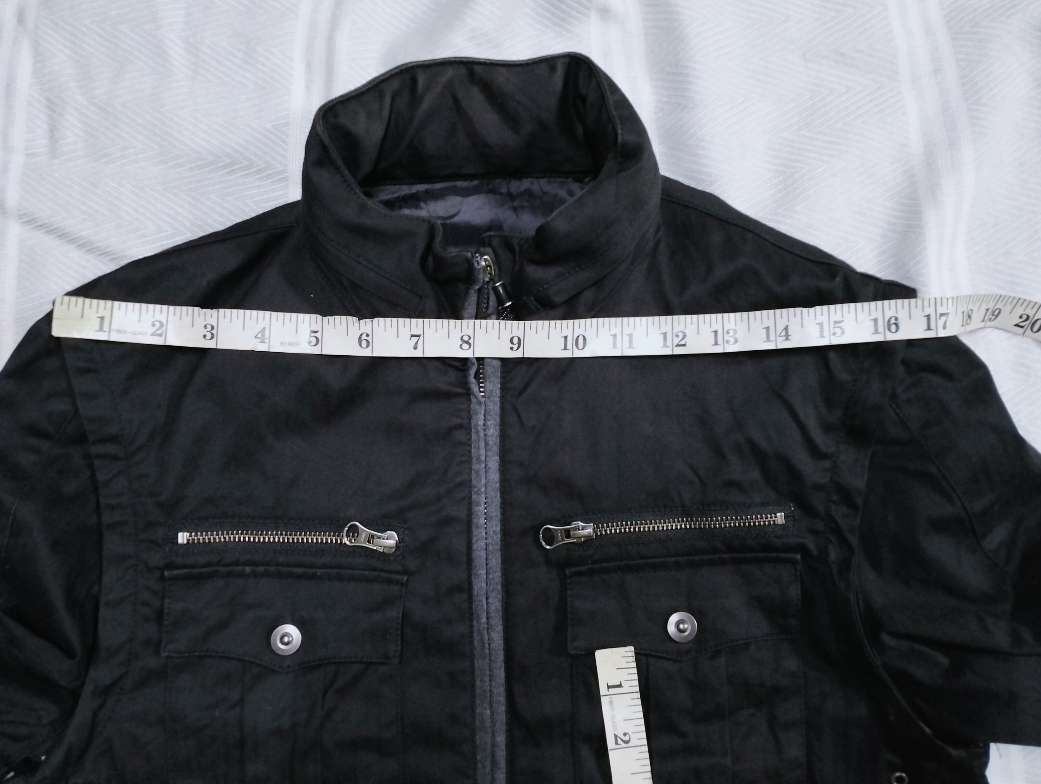 PPFM PPFM 2 Way Jacket Vest Hidden Hoodies Punk Ride Jacket Size US S / EU 44-46 / 1 - 19 Thumbnail