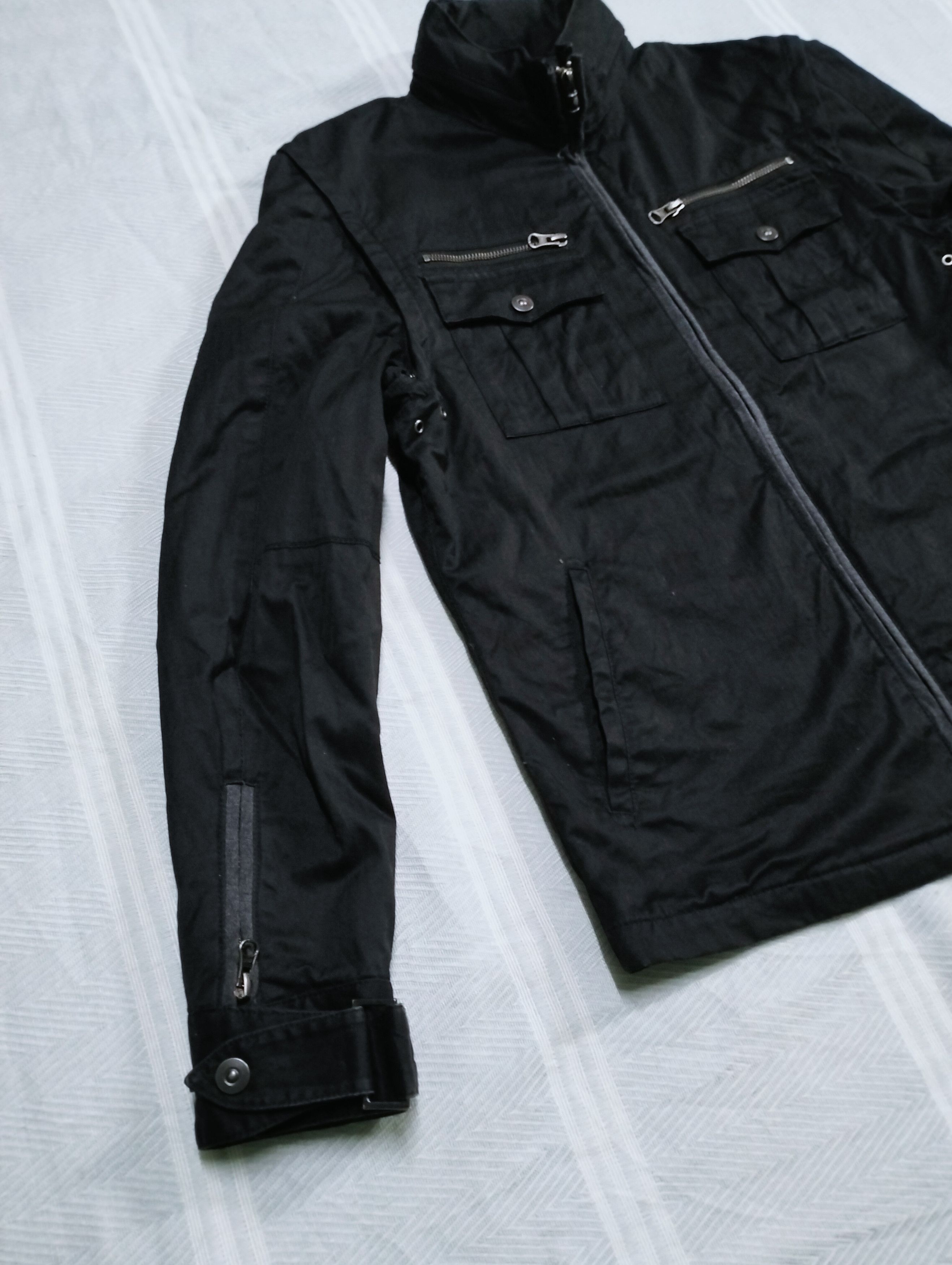 PPFM PPFM 2 Way Jacket Vest Hidden Hoodies Punk Ride Jacket Size US S / EU 44-46 / 1 - 6 Thumbnail