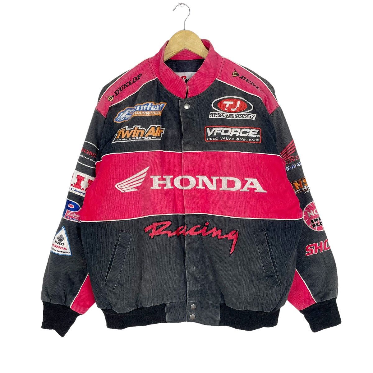 新着 × Authentics Chase Honda TEAM RACING HONDA 🔥VTG Racing × ジャケット・アウター