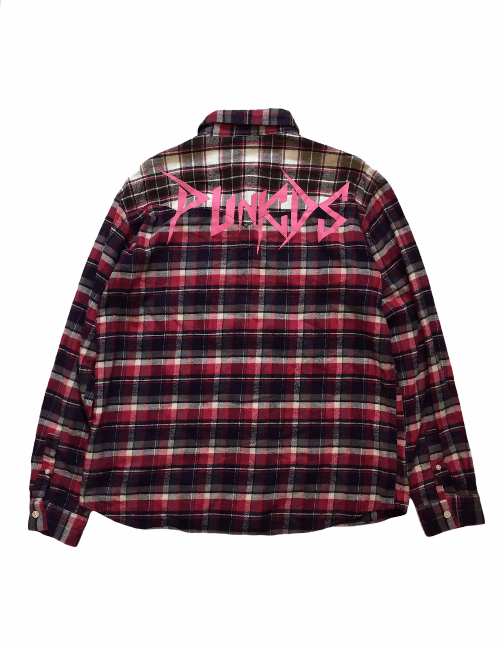 Japanese Brand Punk Drunker braind tartan flannel Size US M / EU 48-50 / 2 - 1 Thumbnail