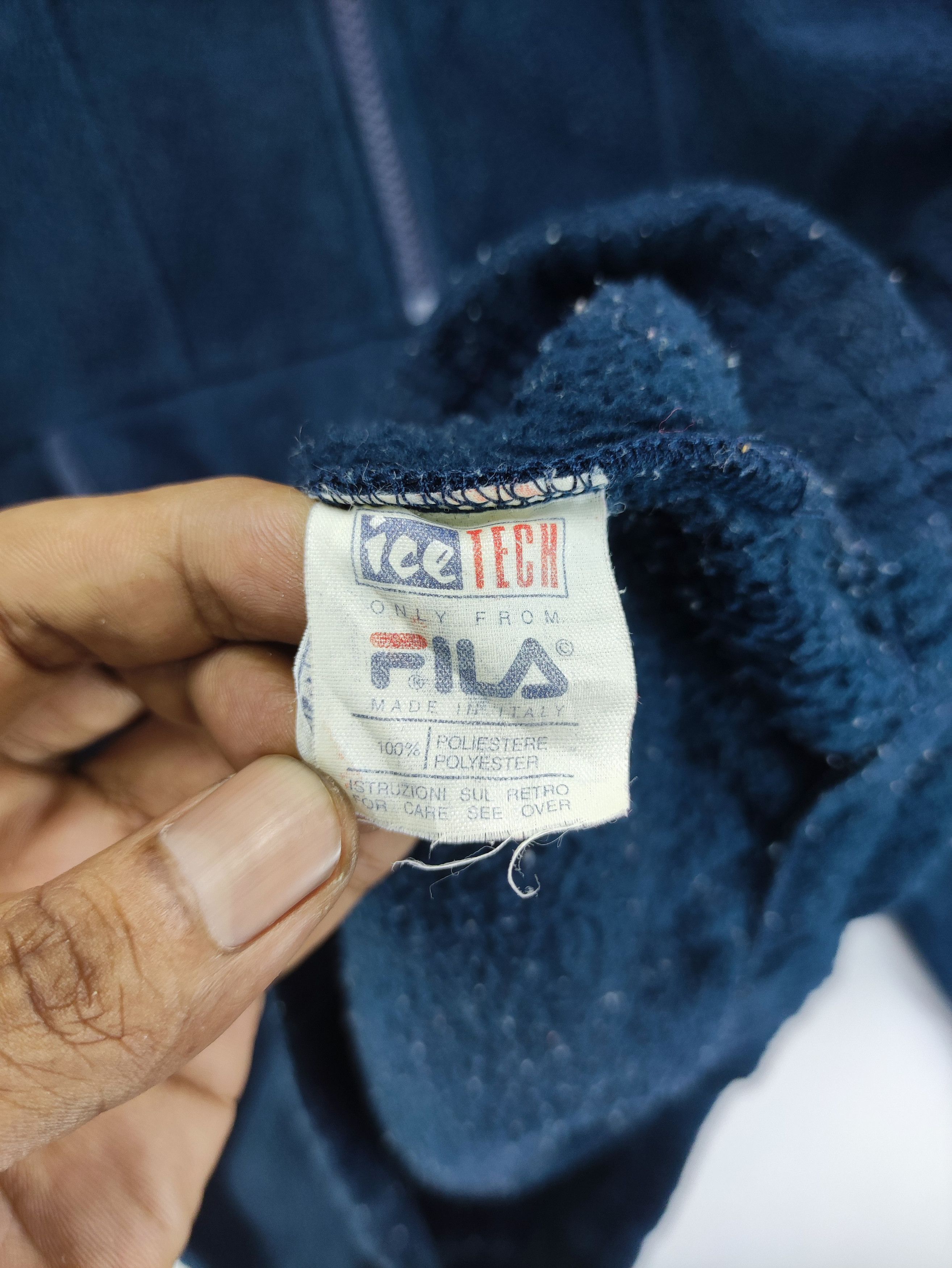 Fila Vintage Fila Anorak Fleece Sweater Jacket Size US XL / EU 56 / 4 - 6 Thumbnail