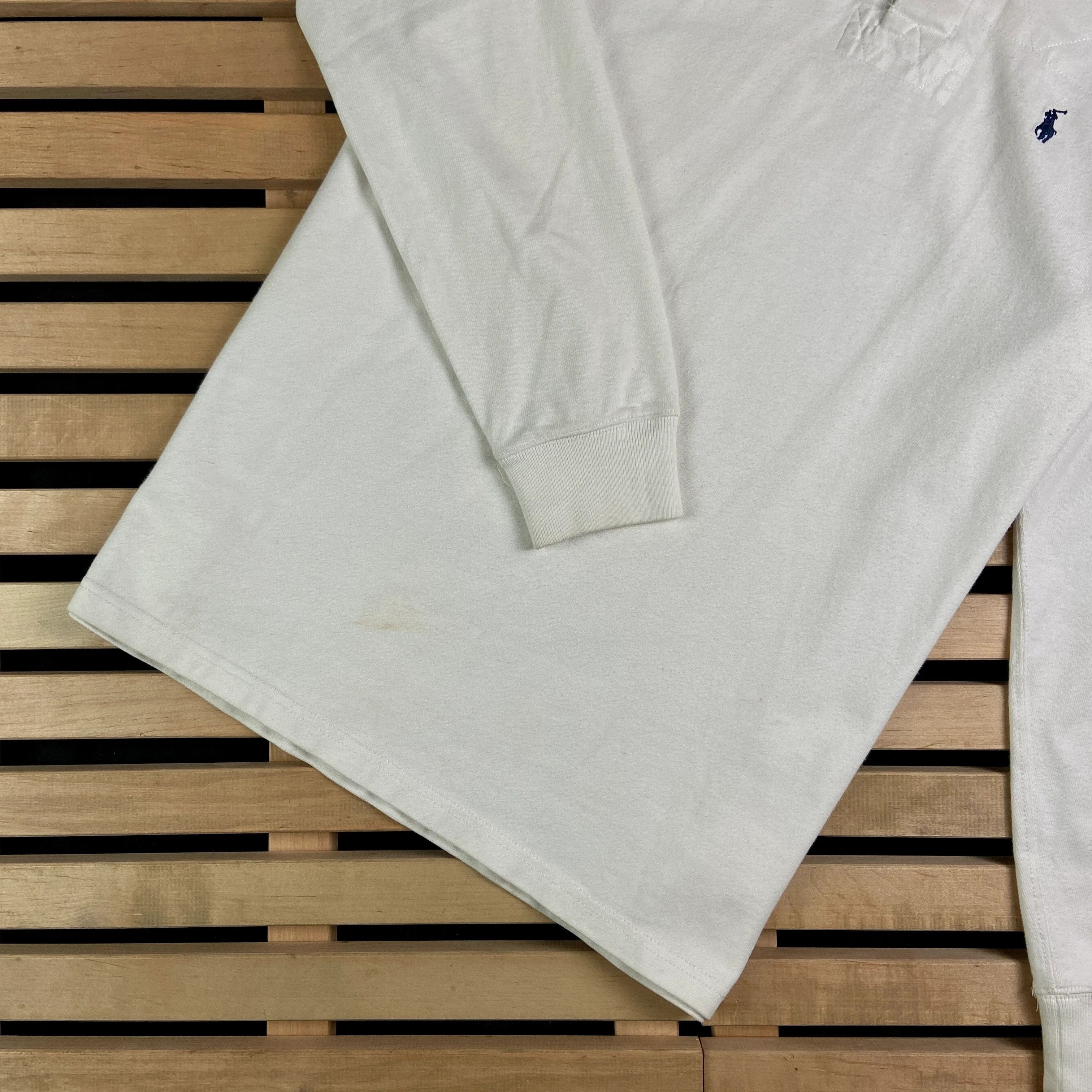 Polo Ralph Lauren × Ralph Lauren × Vintage Mens Polo Rugby Sweatshirt Ralph Lauren Vintage Size M Size US M / EU 48-50 / 2 - 3 Thumbnail
