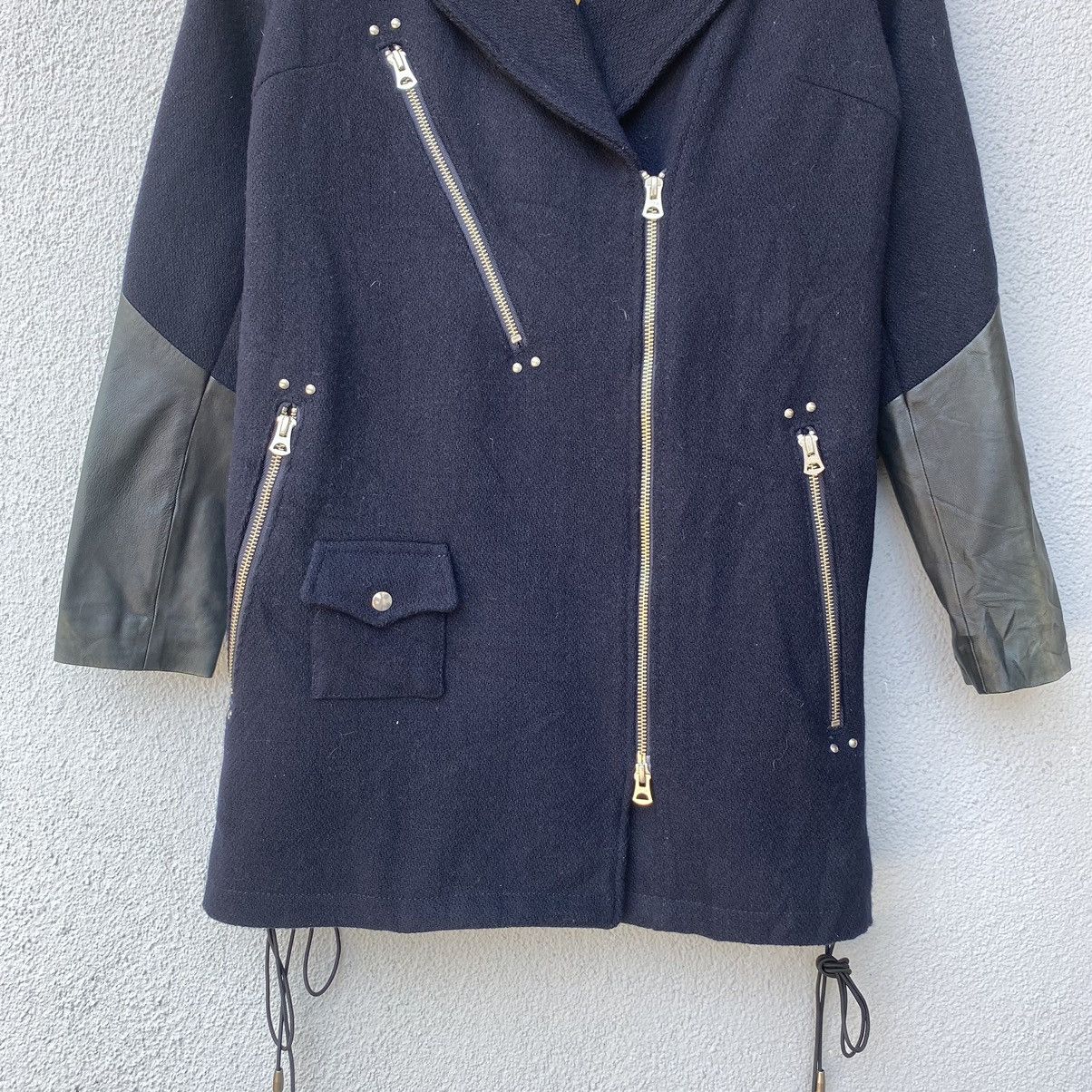 Avirex Vintage Avirex Multi Zipper Jacket Trench Coat Size S / US 4 / IT 40 - 3 Thumbnail