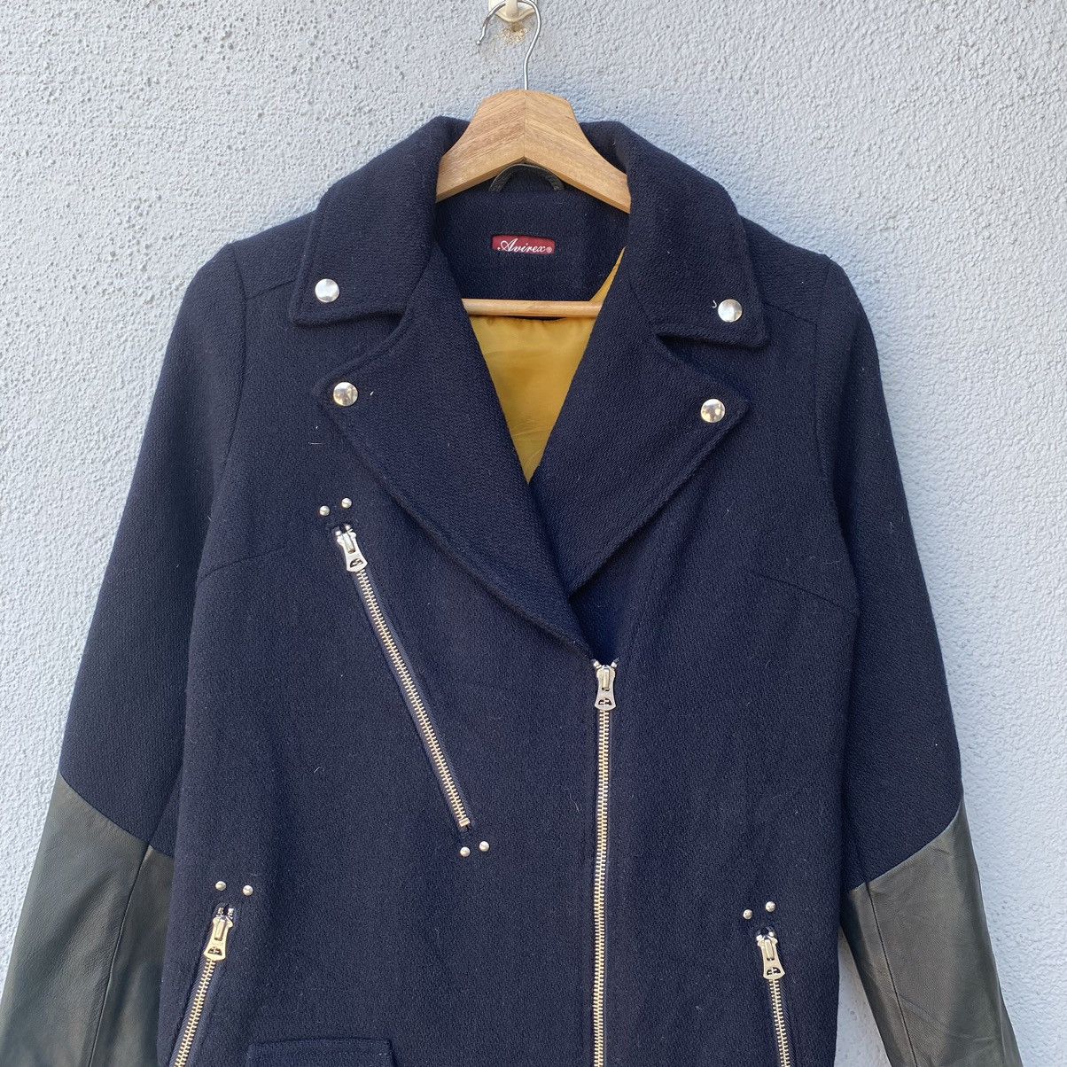 Avirex Vintage Avirex Multi Zipper Jacket Trench Coat Size S / US 4 / IT 40 - 2 Thumbnail