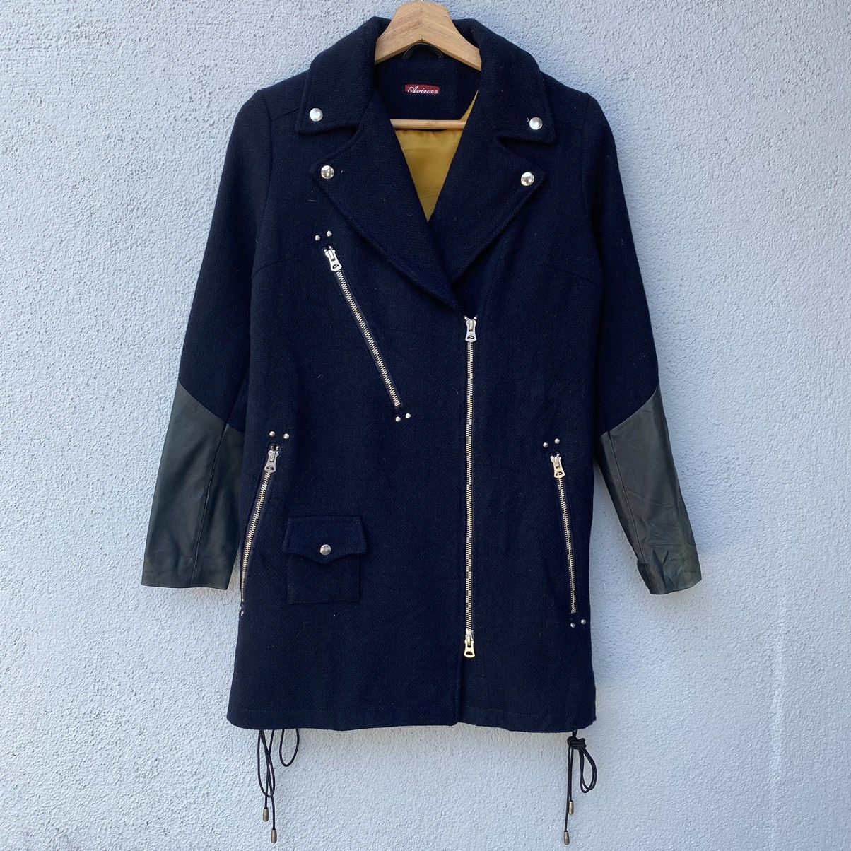 Avirex Vintage Avirex Multi Zipper Jacket Trench Coat Size S / US 4 / IT 40 - 1 Thumbnail