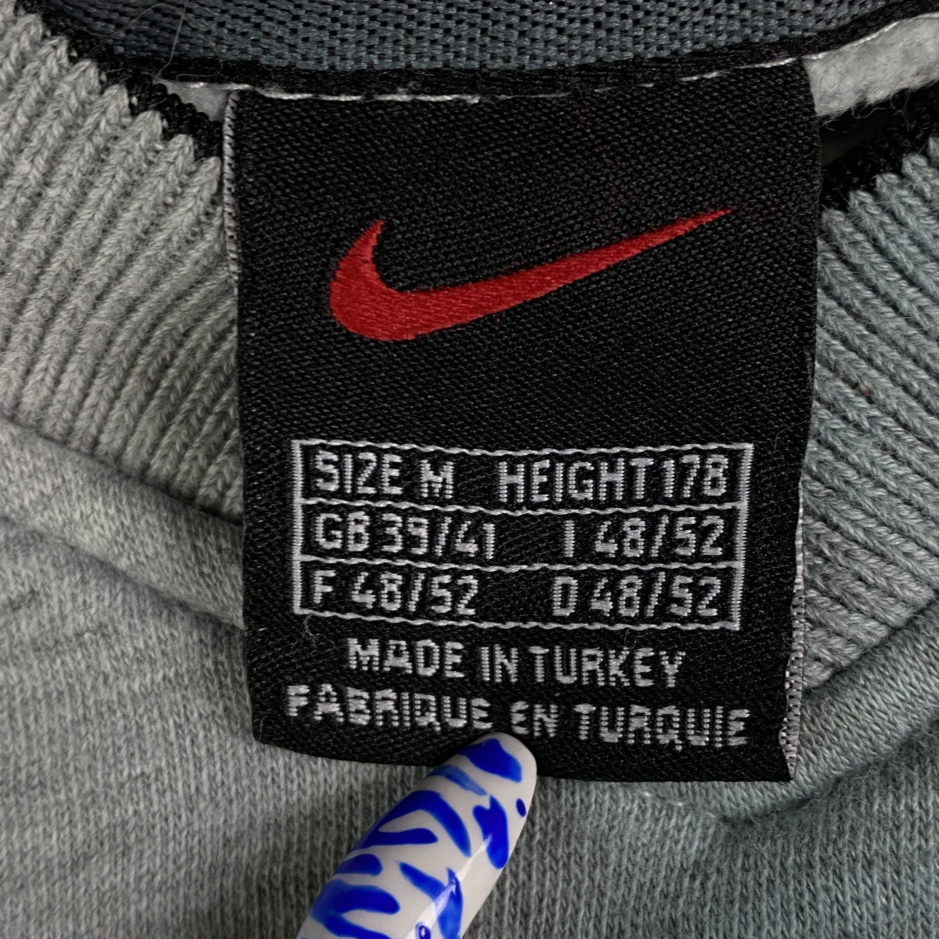 Nike × Vintage Mens Nike Vintage Sweatshirt Size M Big Swoosh Size US M / EU 48-50 / 2 - 7 Thumbnail