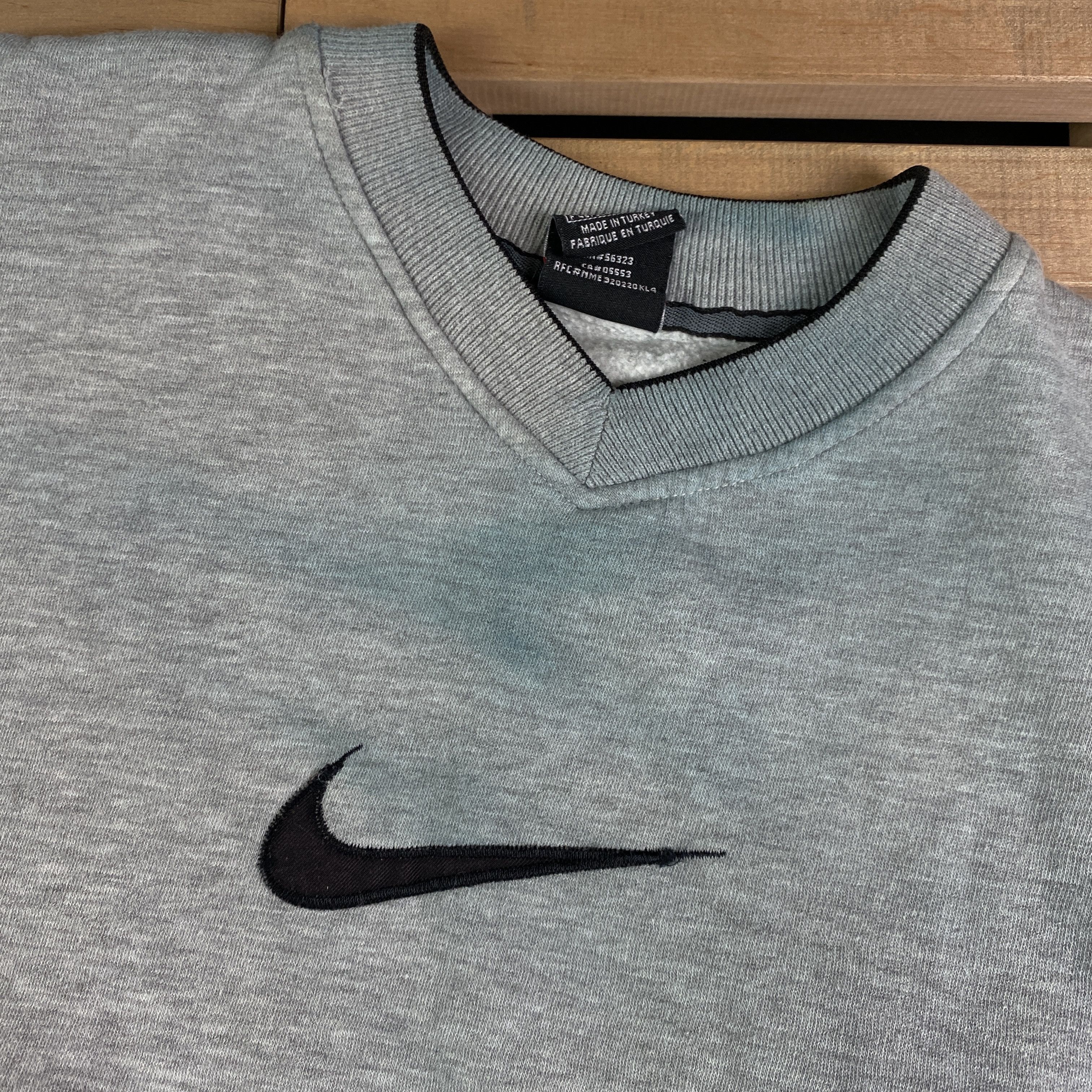 Nike × Vintage Mens Nike Vintage Sweatshirt Size M Big Swoosh Size US M / EU 48-50 / 2 - 4 Thumbnail