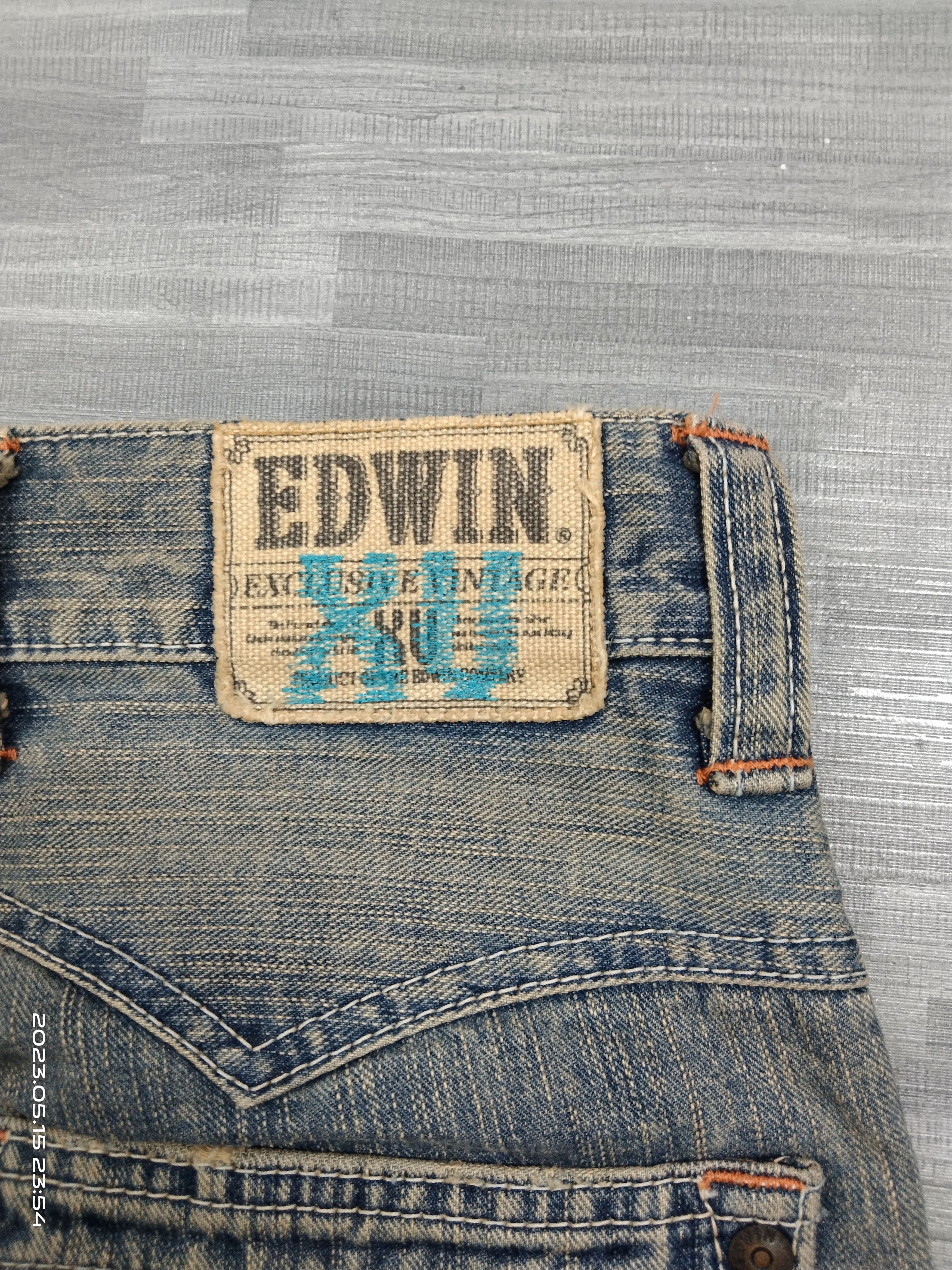 Edwin × Vintage SUPER SICK EDWIN XU DENIM PANTS Size US 31 - 9 Thumbnail