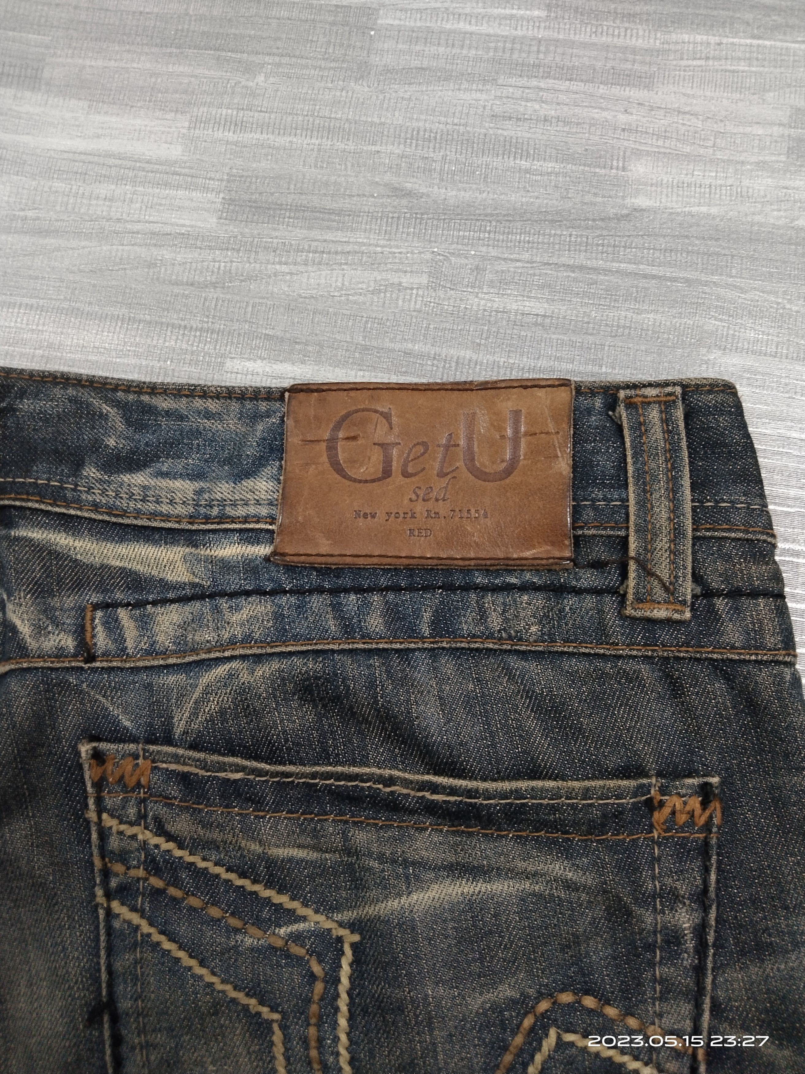 Rusty FLARE TWIST RUSTY GETUSED DENIM PANTS Size US 35 - 9 Thumbnail