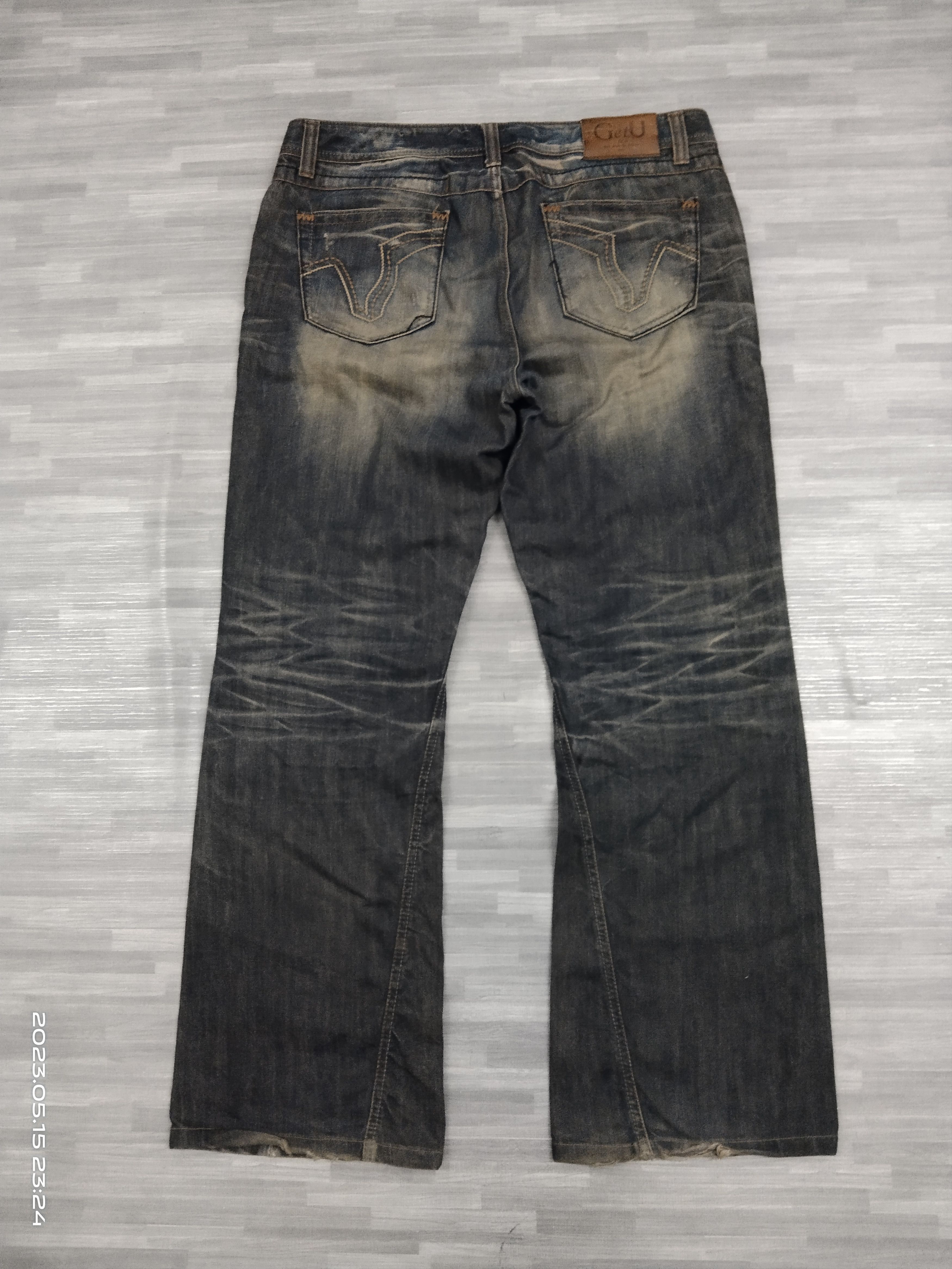 Rusty FLARE TWIST RUSTY GETUSED DENIM PANTS Size US 35 - 3 Thumbnail