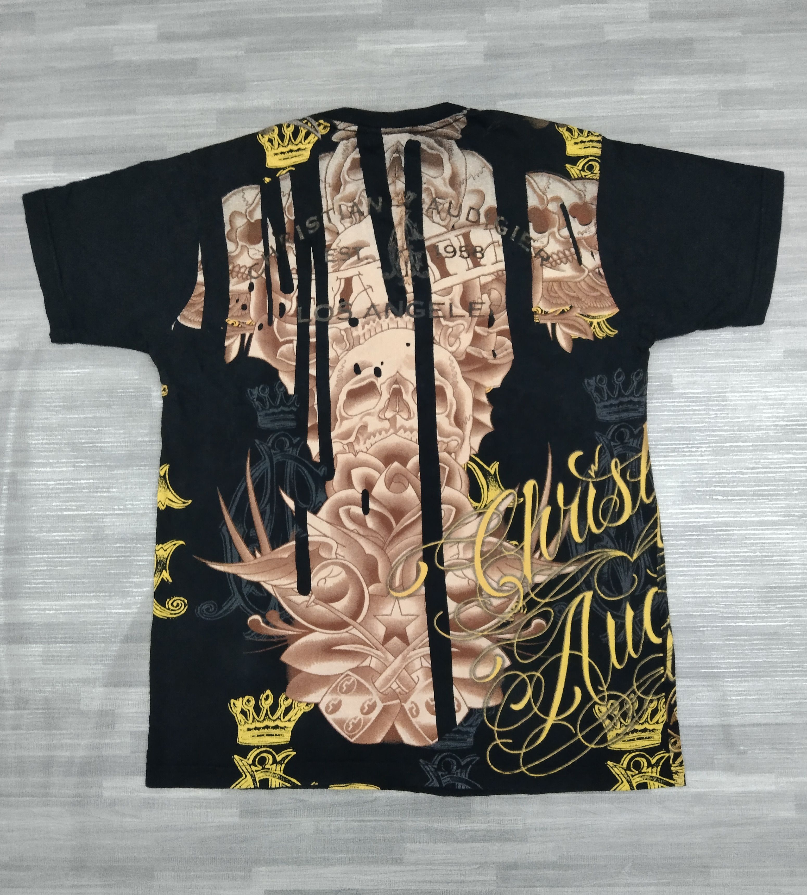Christian Audigier × Ed Hardy Christian Audigier Fullprint T-Shirt Size US M / EU 48-50 / 2 - 3 Thumbnail