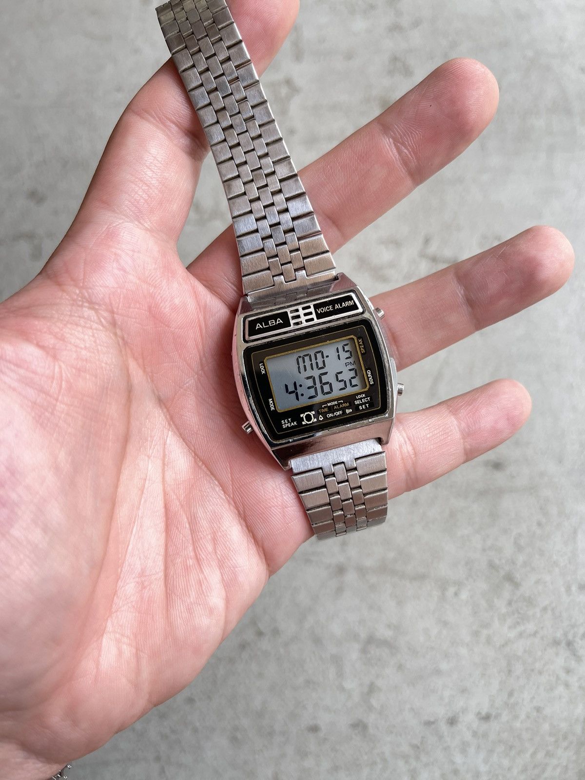 Japanese Brand × Vintage Vintage ALBA Japan Voice Alarm Wrist Watches Size ONE SIZE - 15 Thumbnail