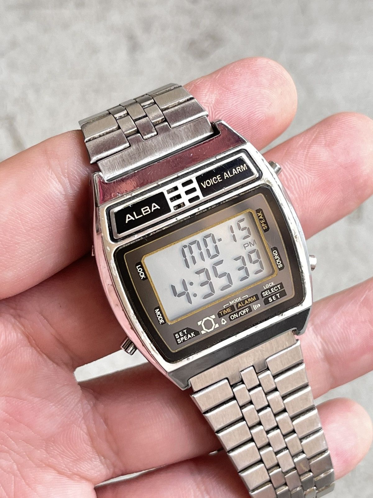Japanese Brand × Vintage Vintage ALBA Japan Voice Alarm Wrist Watches Size ONE SIZE - 5 Thumbnail