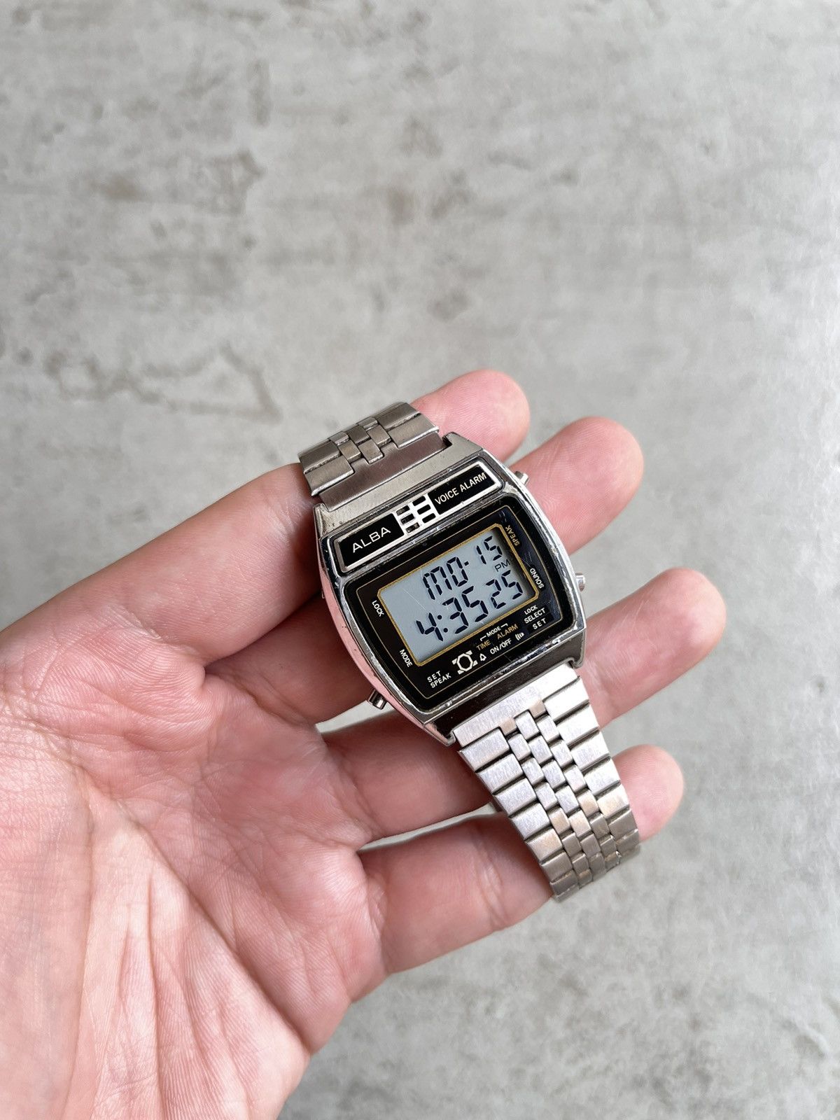 Japanese Brand × Vintage Vintage ALBA Japan Voice Alarm Wrist Watches Size ONE SIZE - 2 Thumbnail