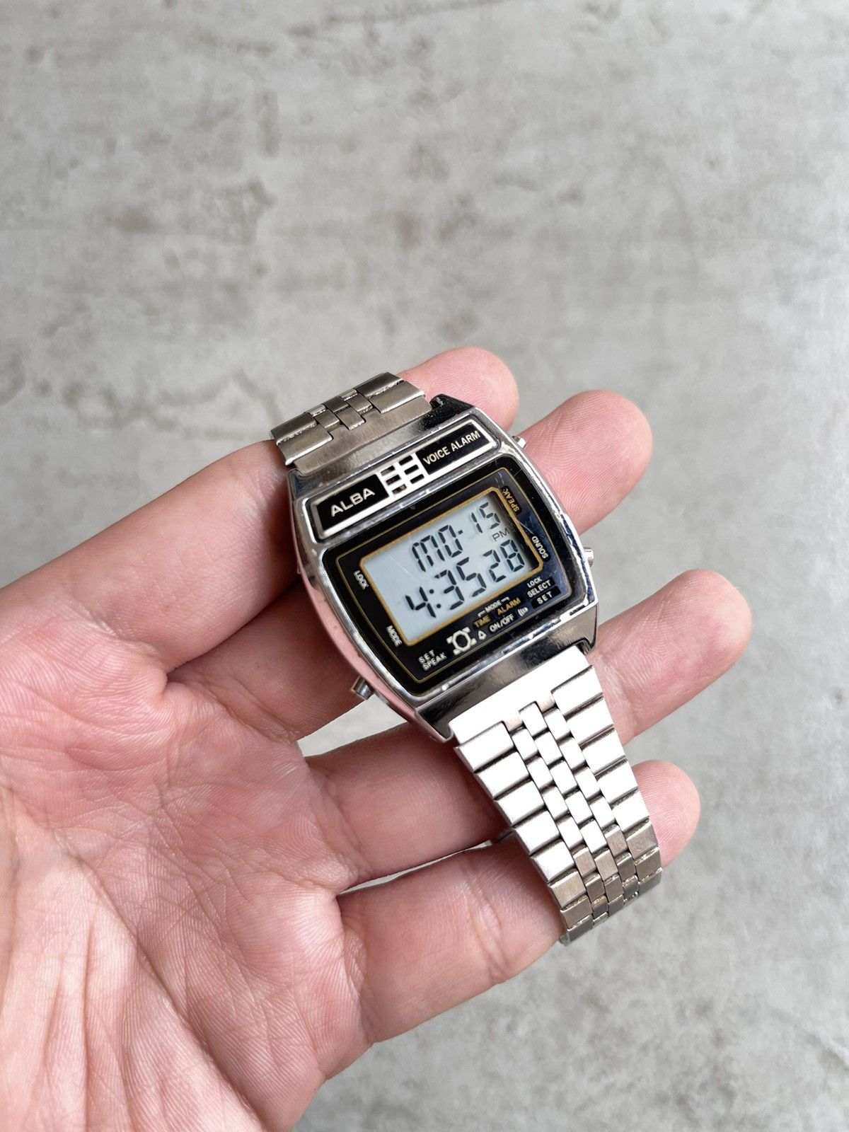 Japanese Brand × Vintage Vintage ALBA Japan Voice Alarm Wrist Watches Size ONE SIZE - 3 Thumbnail
