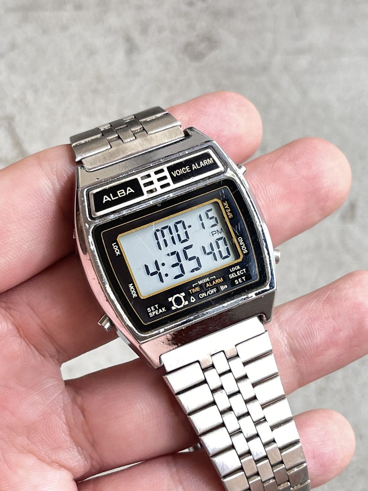 Japanese Brand × Vintage Vintage ALBA Japan Voice Alarm Wrist Watches Size ONE SIZE - 6 Thumbnail