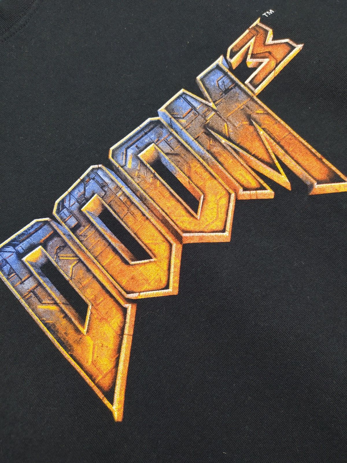 Playstation 2005 Doom 3 Video Game Promo T-Shirt Size US M / EU 48-50 / 2 - 4 Thumbnail
