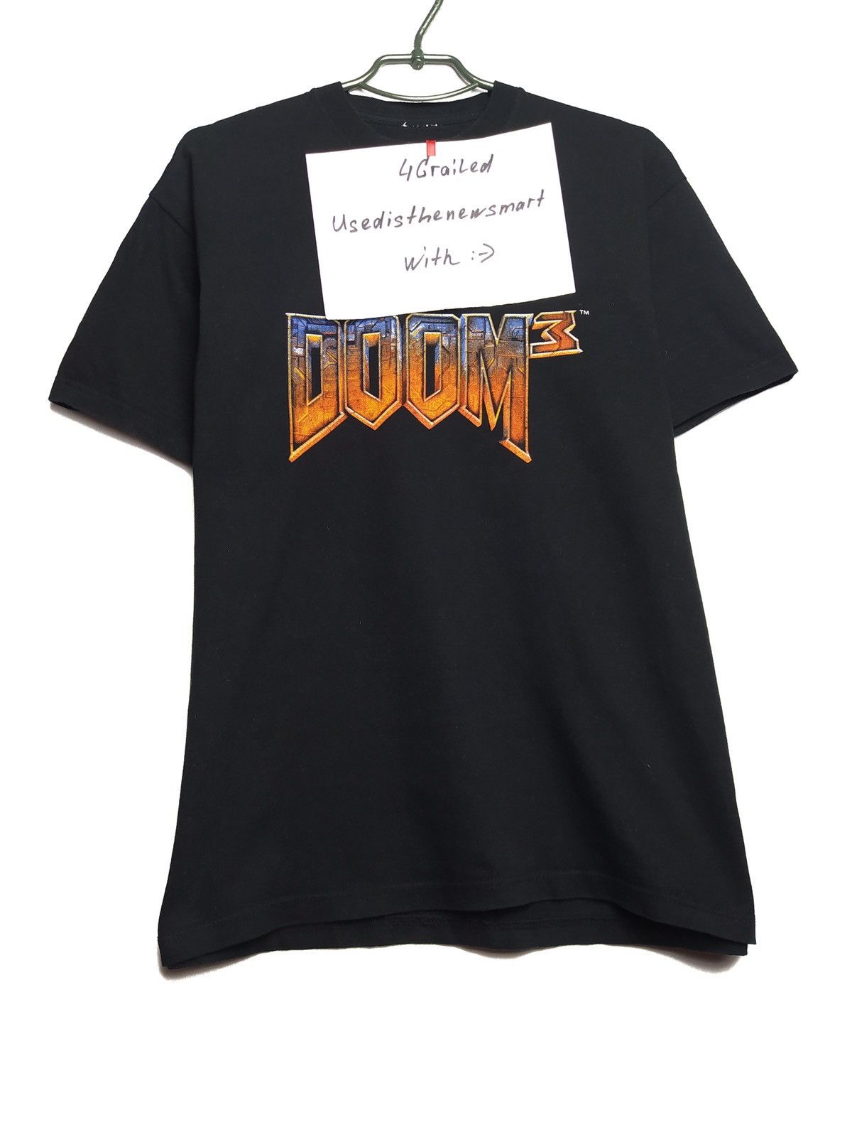 Playstation 2005 Doom 3 Video Game Promo T-Shirt Size US M / EU 48-50 / 2 - 7 Thumbnail