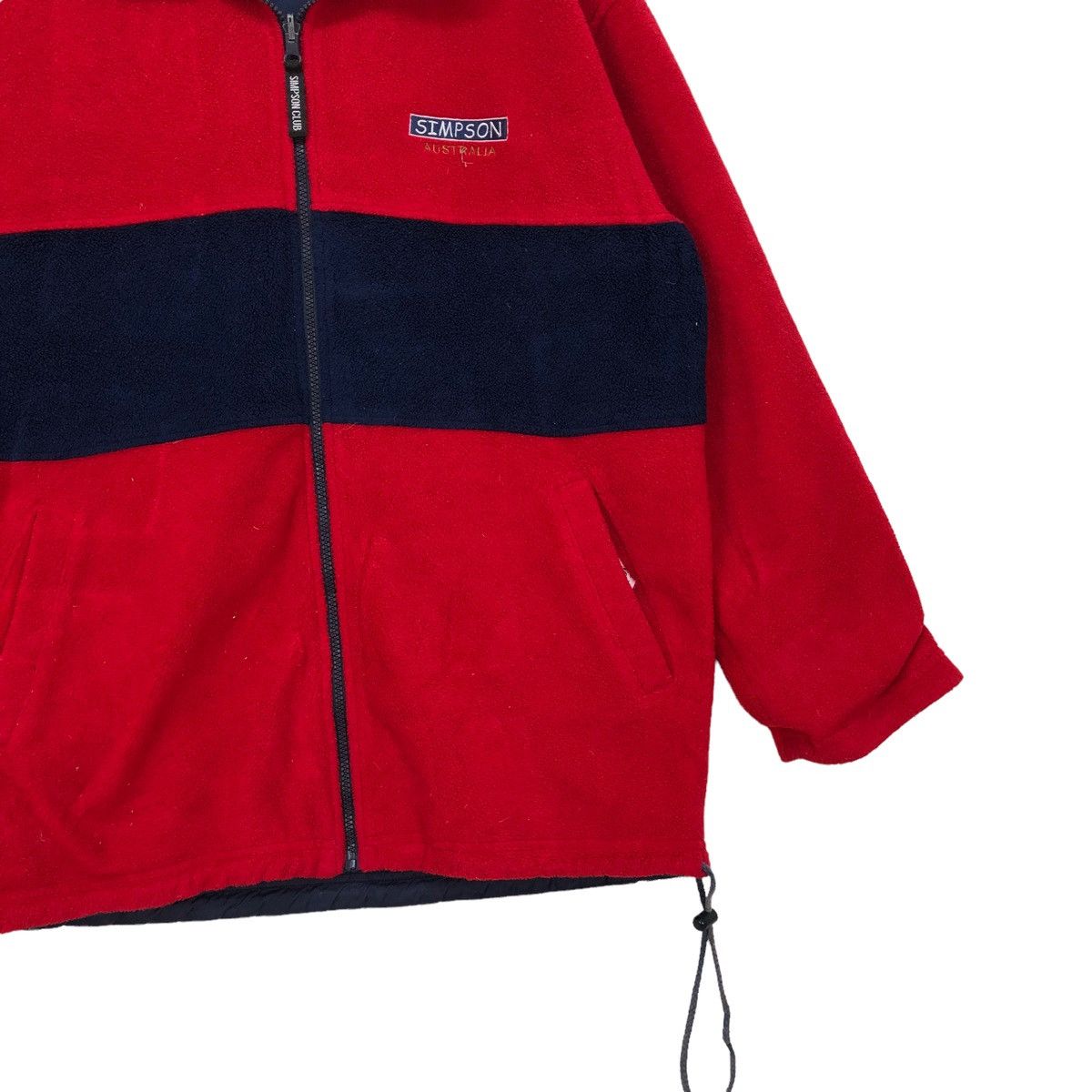 Japanese Brand Vtg Simpson Australia Sport Golf Fleece Reversible Jacket Size US L / EU 52-54 / 3 - 5 Thumbnail