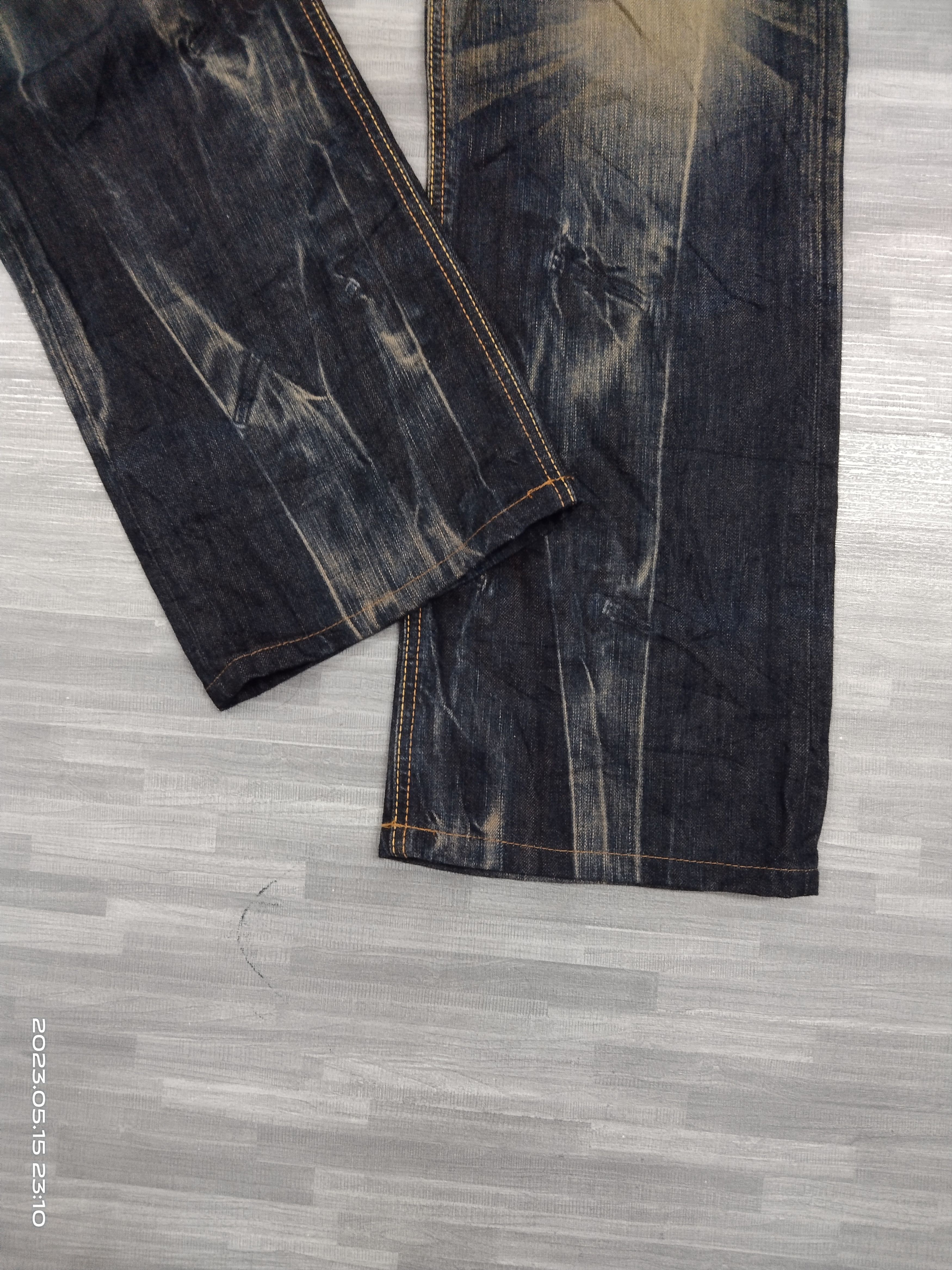 Edwin 90s SiCK RUSTY BLUE TRIP JAPAN DENIM PANTS Size US 31 - 6 Thumbnail