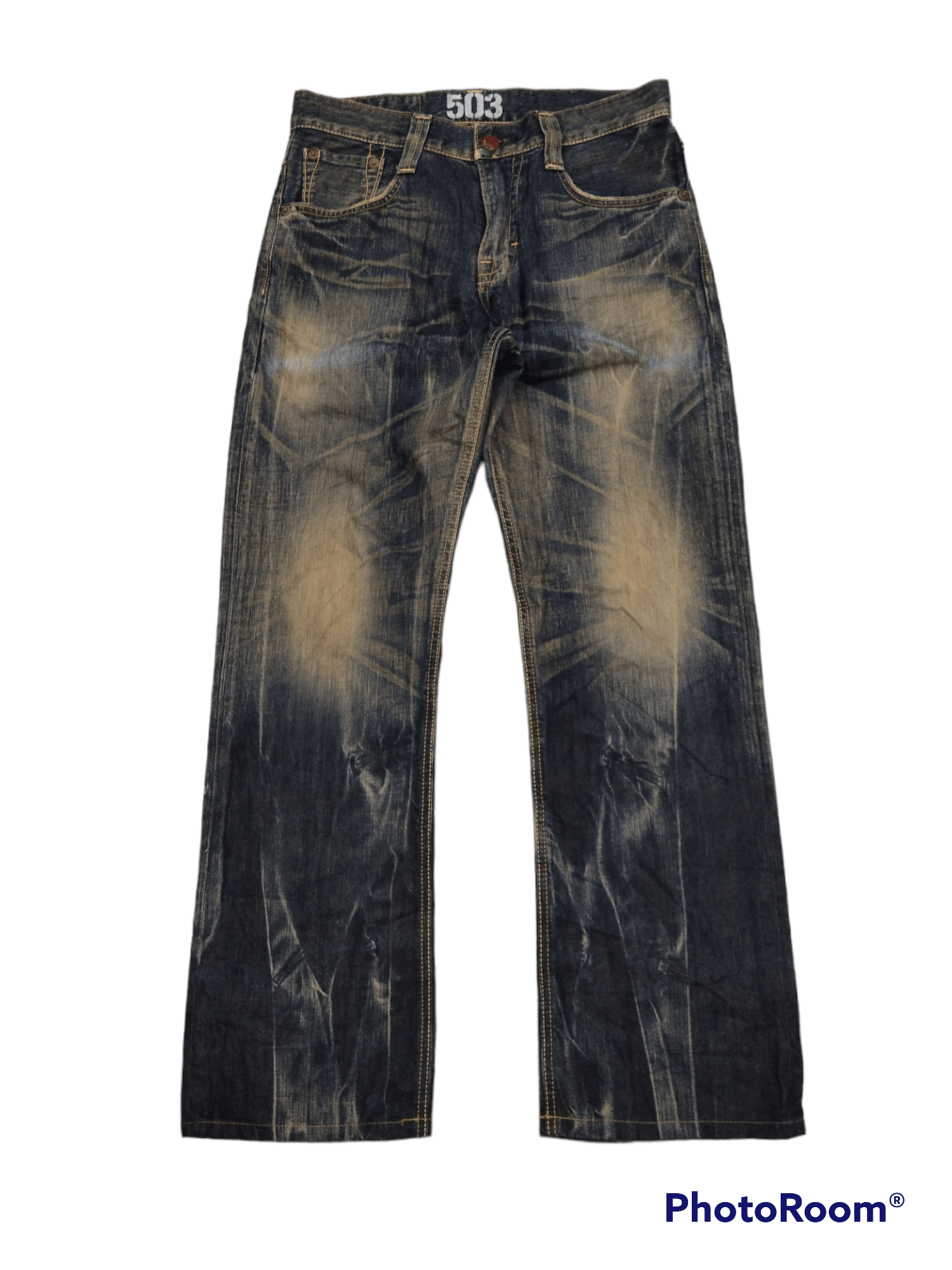Edwin 90s SiCK RUSTY BLUE TRIP JAPAN DENIM PANTS Size US 31 - 1 Thumbnail