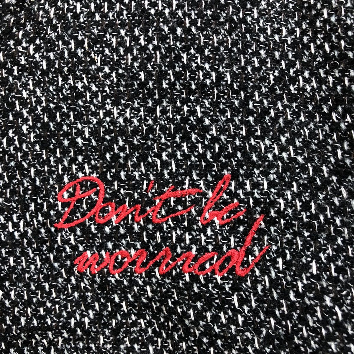 Japanese Brand Browny Tweed On Body Bomber Jacket Size US M / EU 48-50 / 2 - 8 Thumbnail