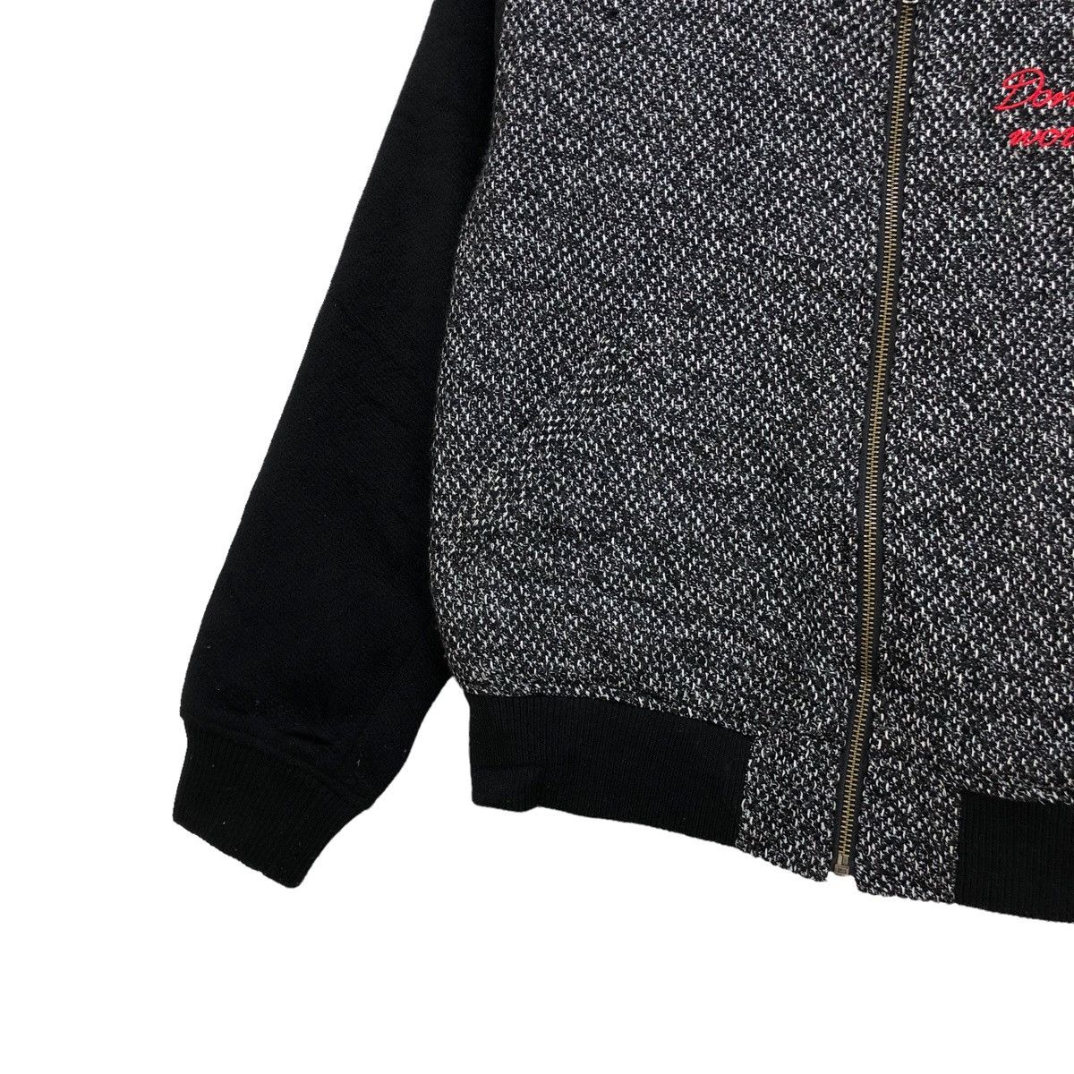 Japanese Brand Browny Tweed On Body Bomber Jacket Size US M / EU 48-50 / 2 - 5 Thumbnail