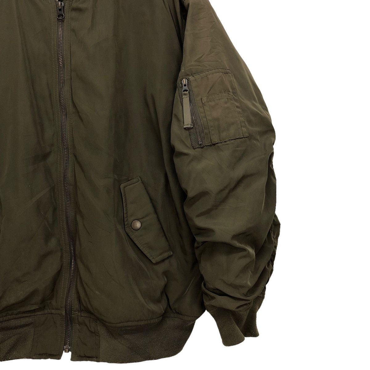 Japanese Brand Colza Japanese brand Bomber Type Ma 1 Military Jacket Size L / US 10 / IT 46 - 5 Thumbnail
