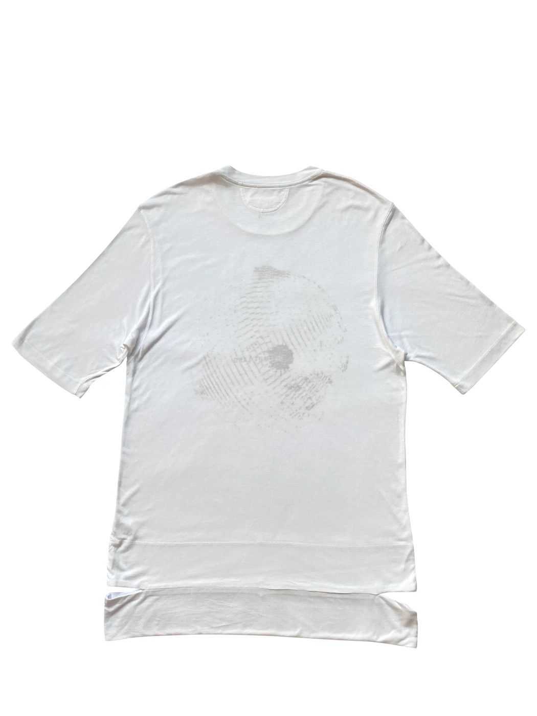 Helmut Lang ⚡️QUICK SALE⚡️ Helmut Lang White Disco Short Sleeve Tshirt Size US S / EU 44-46 / 1 - 2 Thumbnail