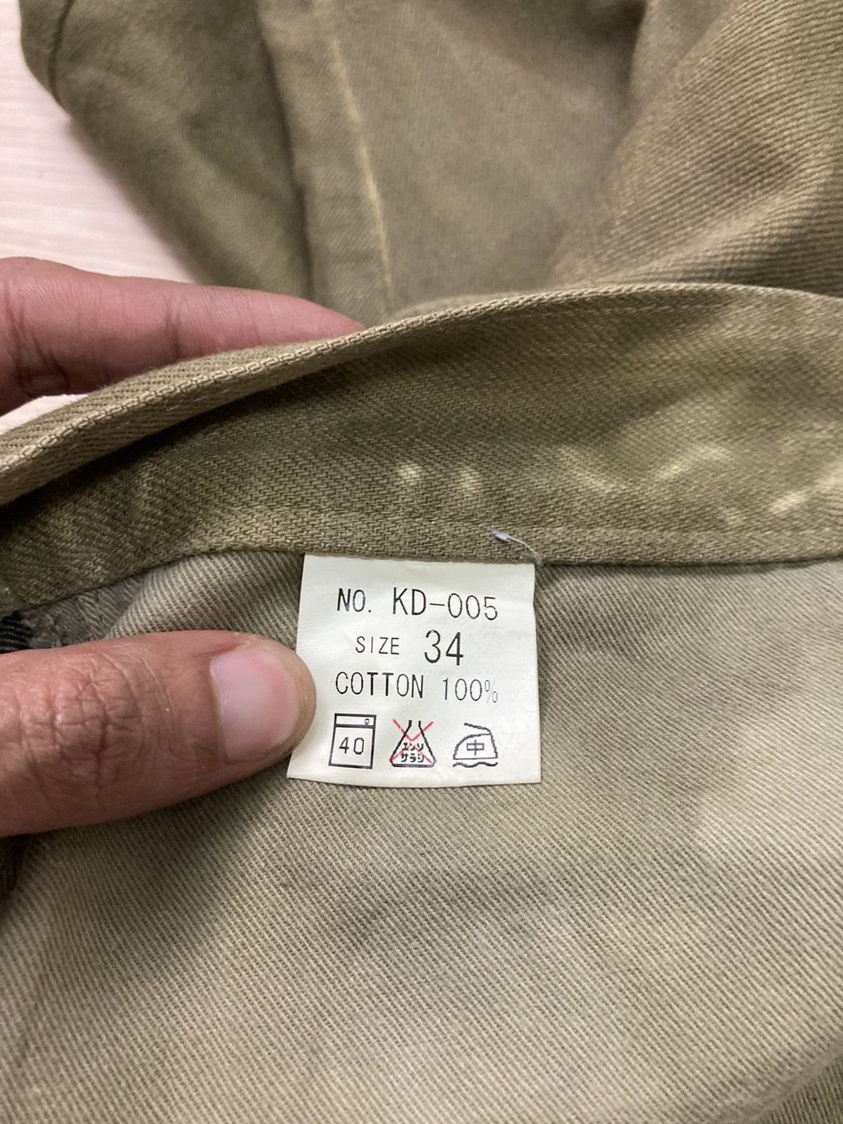 Japanese Brand Japanese Brand Kyoto Style Floral Bleach Pants Size US 34 / EU 50 - 8 Thumbnail