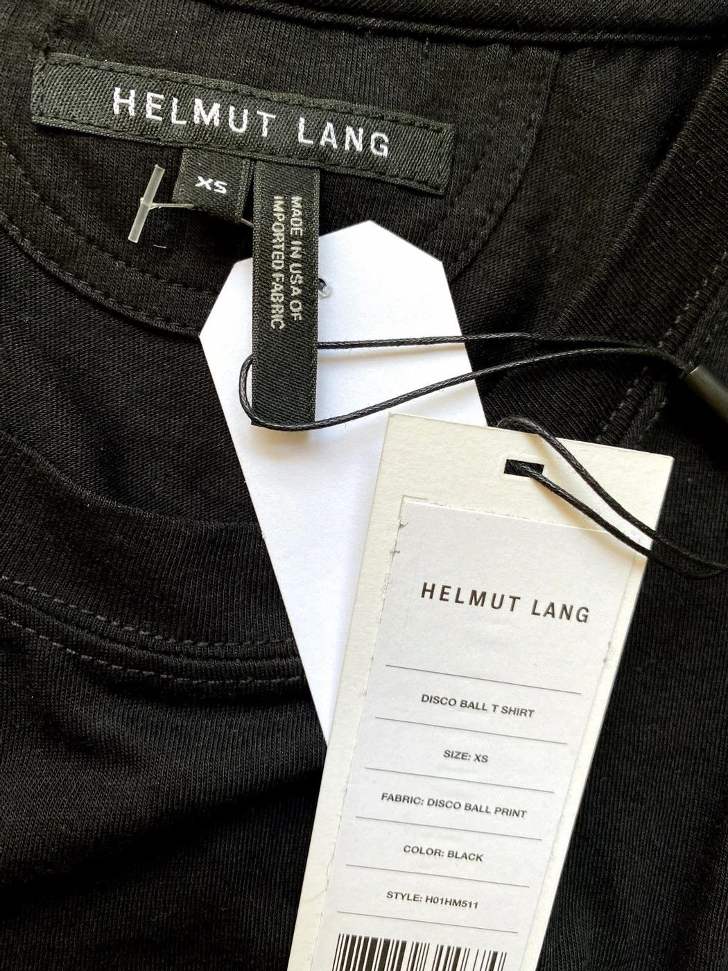 Helmut Lang ⚡️QUICK SALE⚡️ Helmut Lang Disco Ball Black Tshirt Size US XS / EU 42 / 0 - 3 Thumbnail