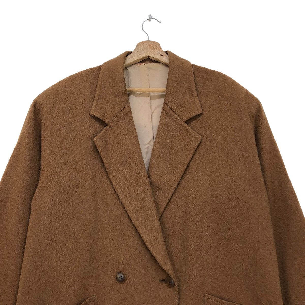 Loro Piana 🔥VTG Loro Piana Double Breasted Wool Jacket Size L / US 10 / IT 46 - 3 Thumbnail