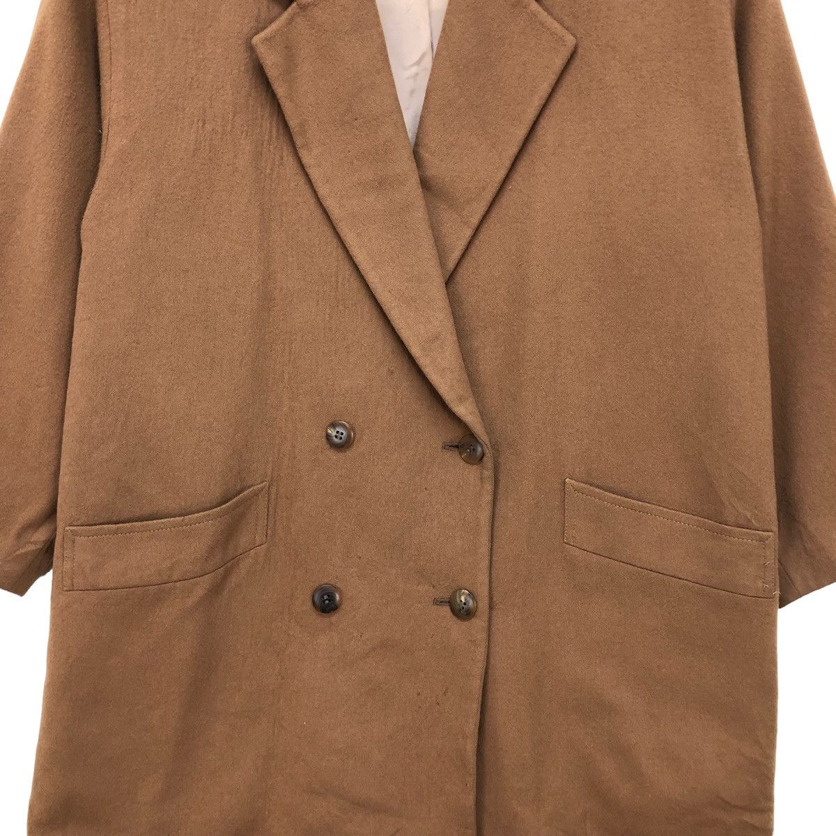 Loro Piana 🔥VTG Loro Piana Double Breasted Wool Jacket Size L / US 10 / IT 46 - 4 Thumbnail