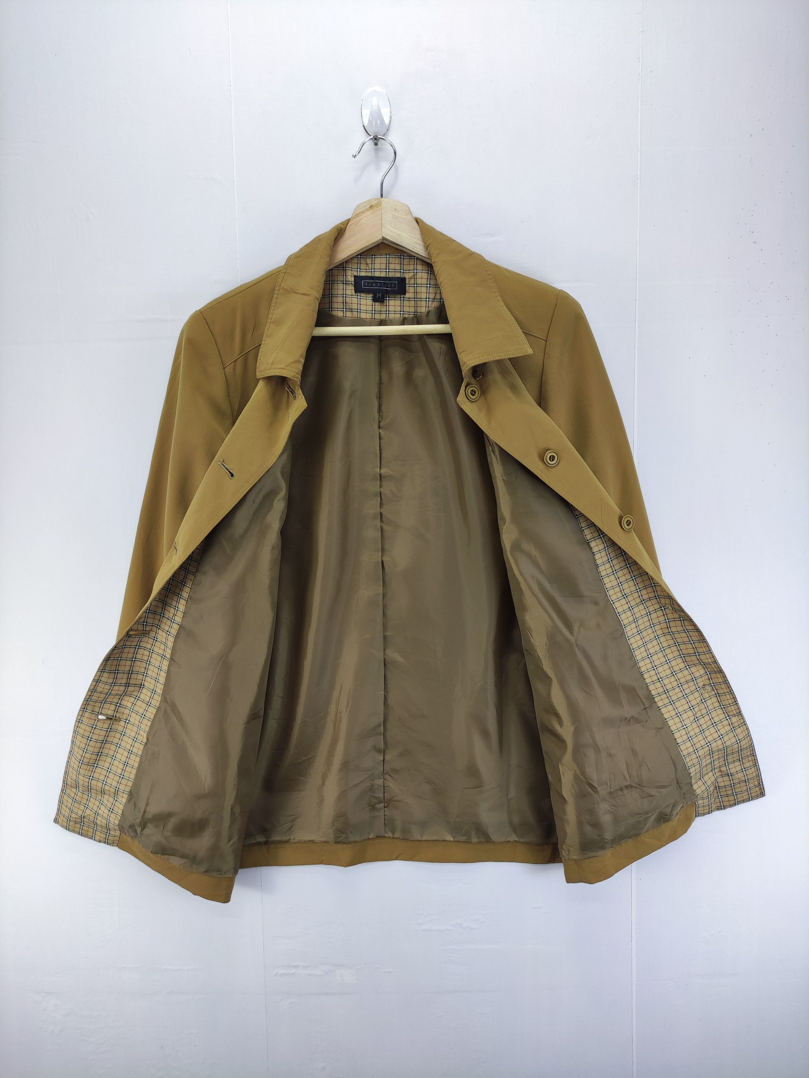 Japanese Brand Vintage Frohllch Jacket Button Up Size M / US 6-8 / IT 42-44 - 3 Thumbnail