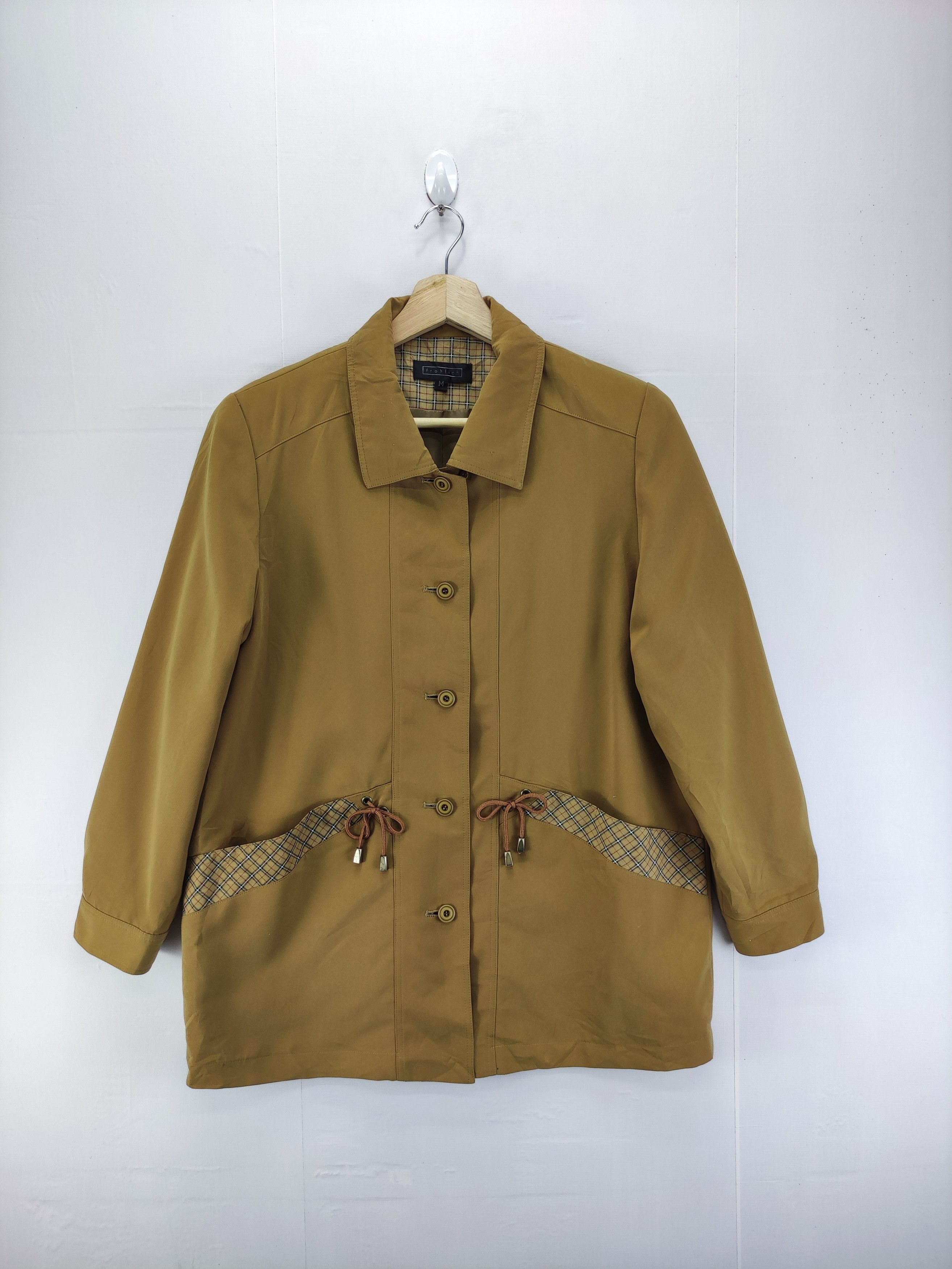 Japanese Brand Vintage Frohllch Jacket Button Up Size M / US 6-8 / IT 42-44 - 1 Thumbnail