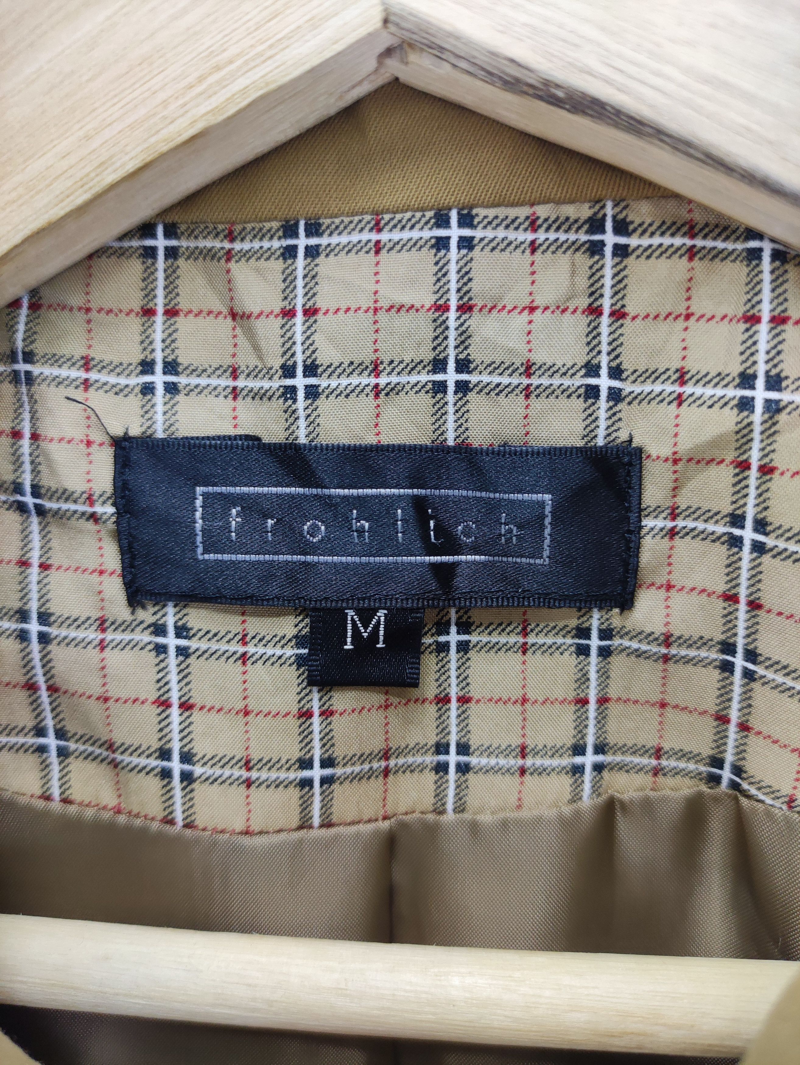 Japanese Brand Vintage Frohllch Jacket Button Up Size M / US 6-8 / IT 42-44 - 2 Thumbnail