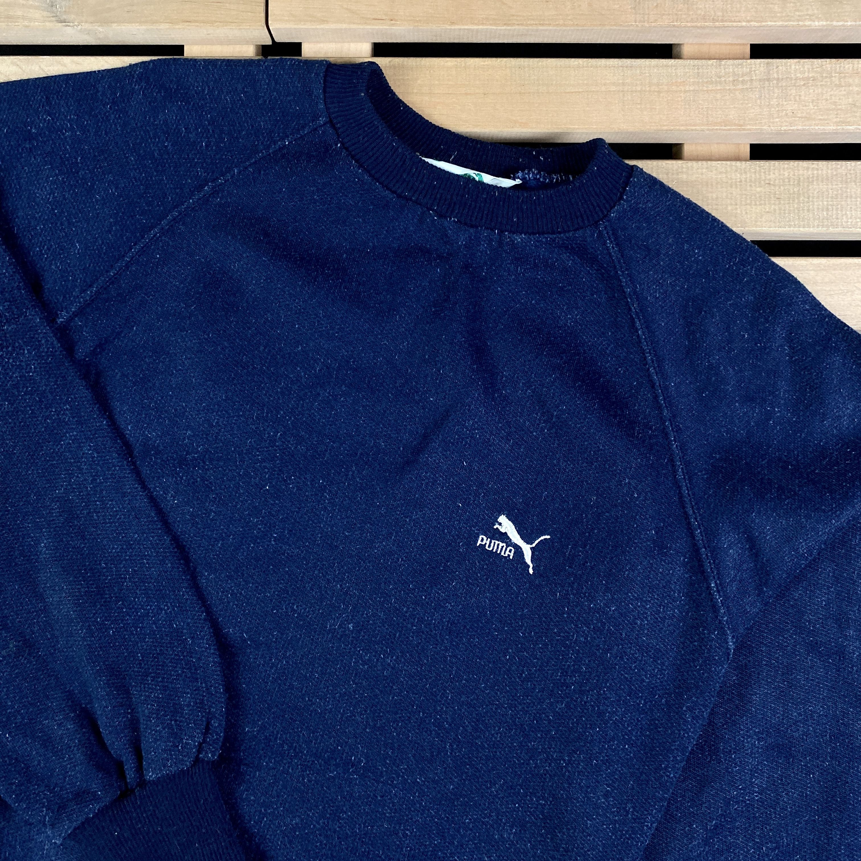 Puma × Vintage Mens Sweatshirt Puma Vintage Size M Size US M / EU 48-50 / 2 - 2 Thumbnail