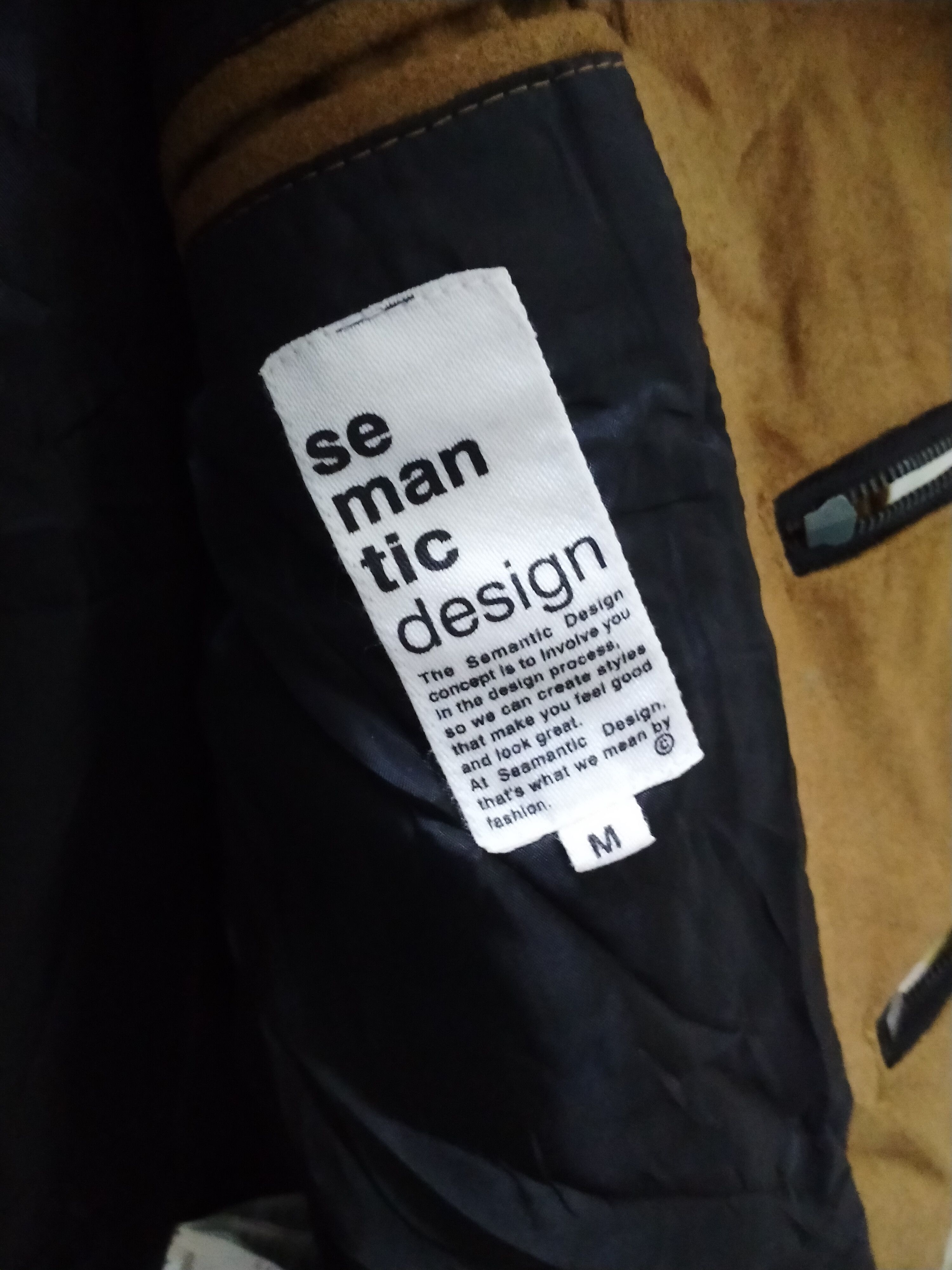 Designer × Japanese Brand SEMANTIC DESIGN JACKET HOODIE MULTI POCKET Size US M / EU 48-50 / 2 - 9 Thumbnail