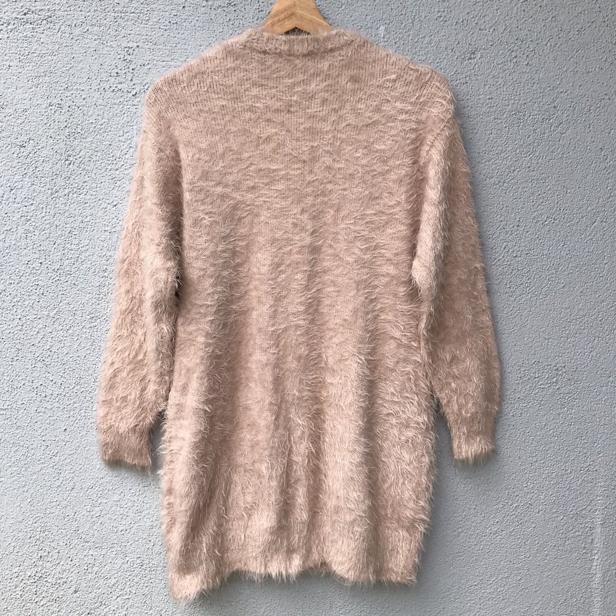 Aran Isles Knitwear Vintage Japanese Knitwear Shag Shaggy Soft Faux Fur Cardigan Size US M / EU 48-50 / 2 - 10 Thumbnail