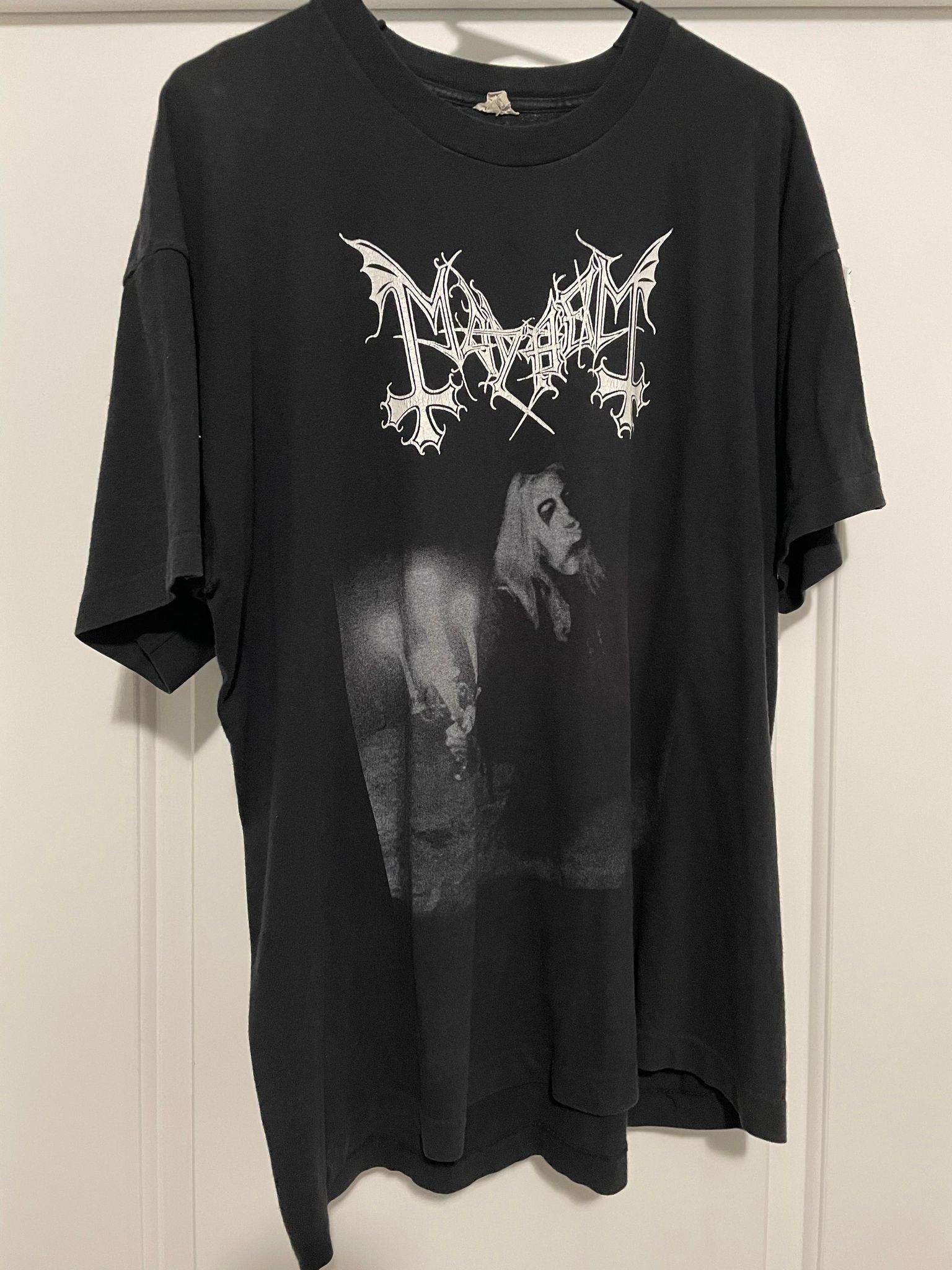 Vintage Mayhem Dead Tribute Tee Died by his own Hands | Grailed