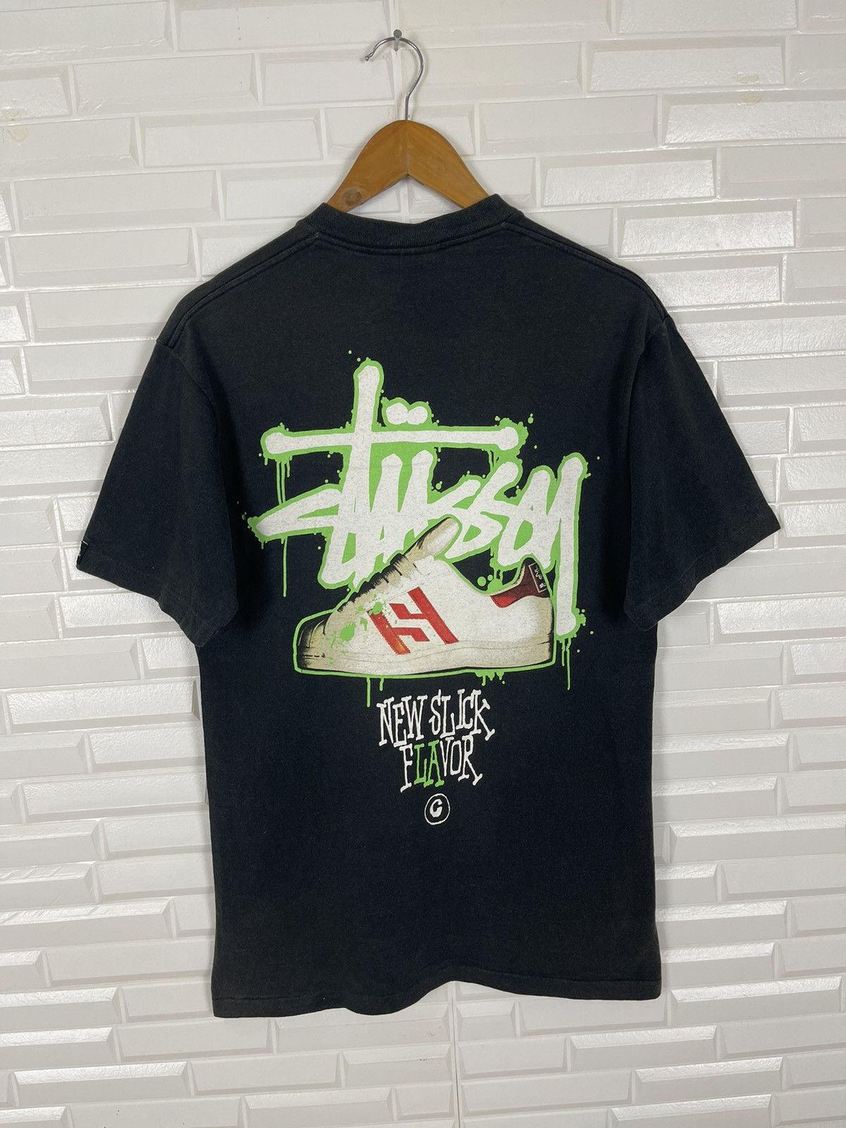 Stussy × Vintage DELETE 💥Vintage Streetwear Stussy Big Logo Made in USA Size US M / EU 48-50 / 2 - 1 Thumbnail