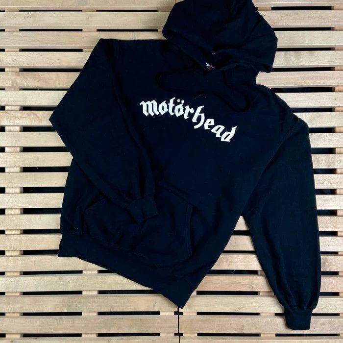 Band Tees × Vintage Mens Hoodies Vintage Motorhead Size M Black Cotton Size US M / EU 48-50 / 2 - 1 Thumbnail