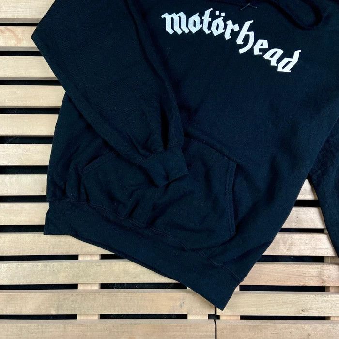 Band Tees × Vintage Mens Hoodies Vintage Motorhead Size M Black Cotton Size US M / EU 48-50 / 2 - 3 Thumbnail