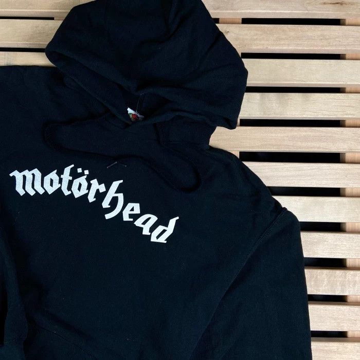 Band Tees × Vintage Mens Hoodies Vintage Motorhead Size M Black Cotton Size US M / EU 48-50 / 2 - 2 Thumbnail