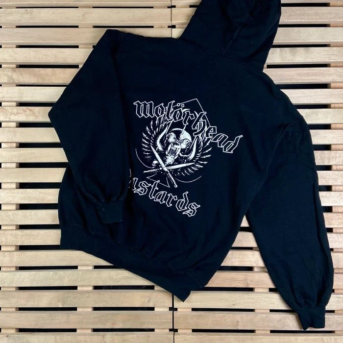Band Tees × Vintage Mens Hoodies Vintage Motorhead Size M Black Cotton Size US M / EU 48-50 / 2 - 7 Thumbnail