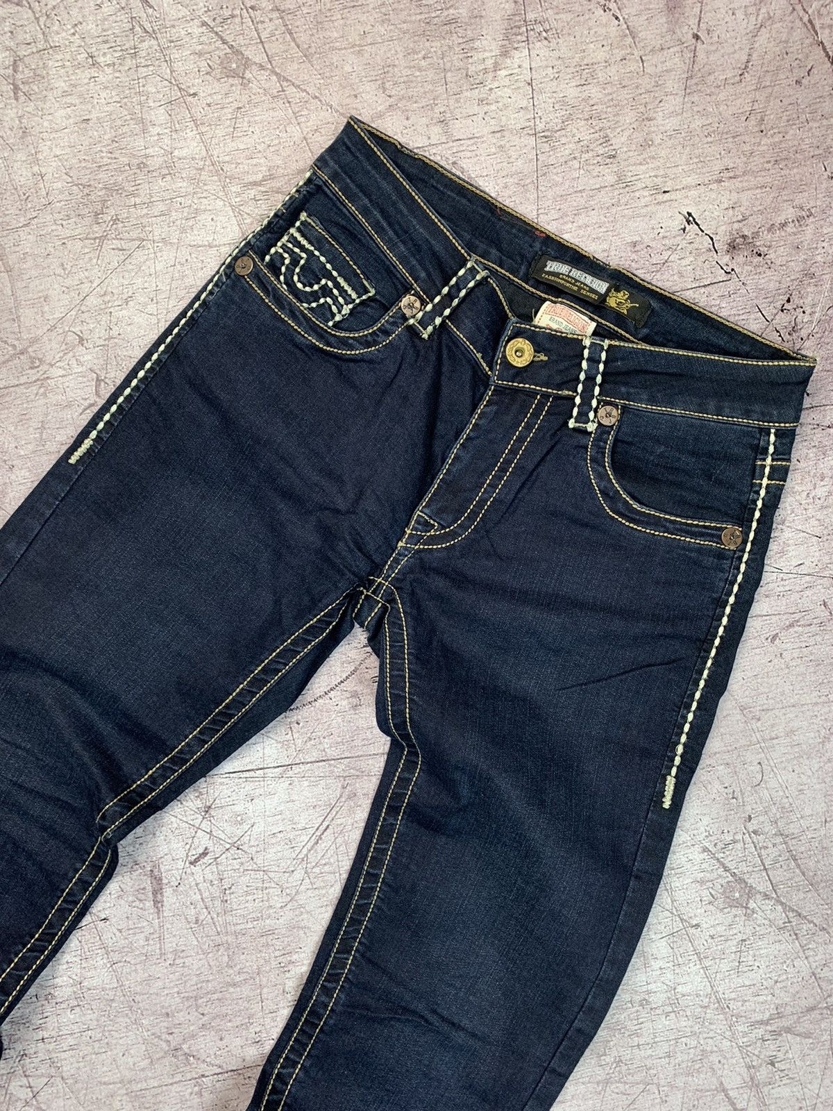 True Religion Vintage True Religion Denim Jeans Size 30" / US 8 / IT 44 - 7 Thumbnail