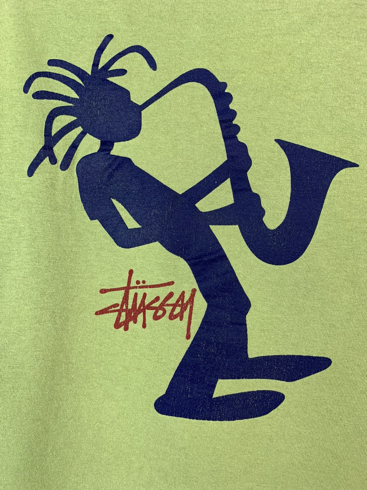 Stussy × Vintage Vintage Stussy All That Jazz Tee Size US M / EU 48-50 / 2 - 3 Thumbnail