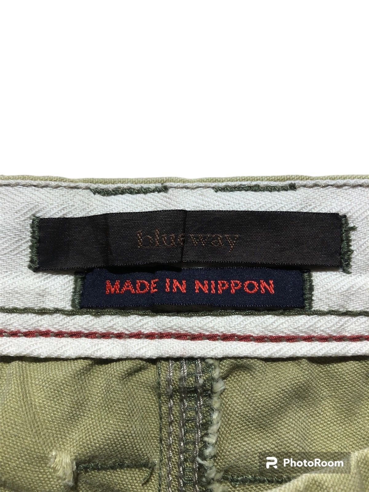 Blue Blue Japan Rare‼️🔥BLUEWAY Japan Cargo Pants Size US 34 / EU 50 - 5 Thumbnail