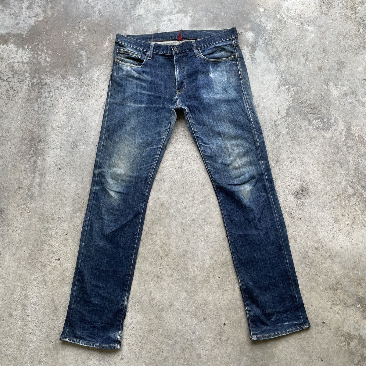 Japanese Brand Vintage Japanese Faded Denim Jeans Pants W36 Size US 36 / EU 52 - 1 Thumbnail