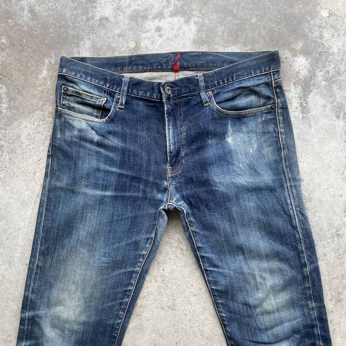 Japanese Brand Vintage Japanese Faded Denim Jeans Pants W36 Size US 36 / EU 52 - 2 Thumbnail